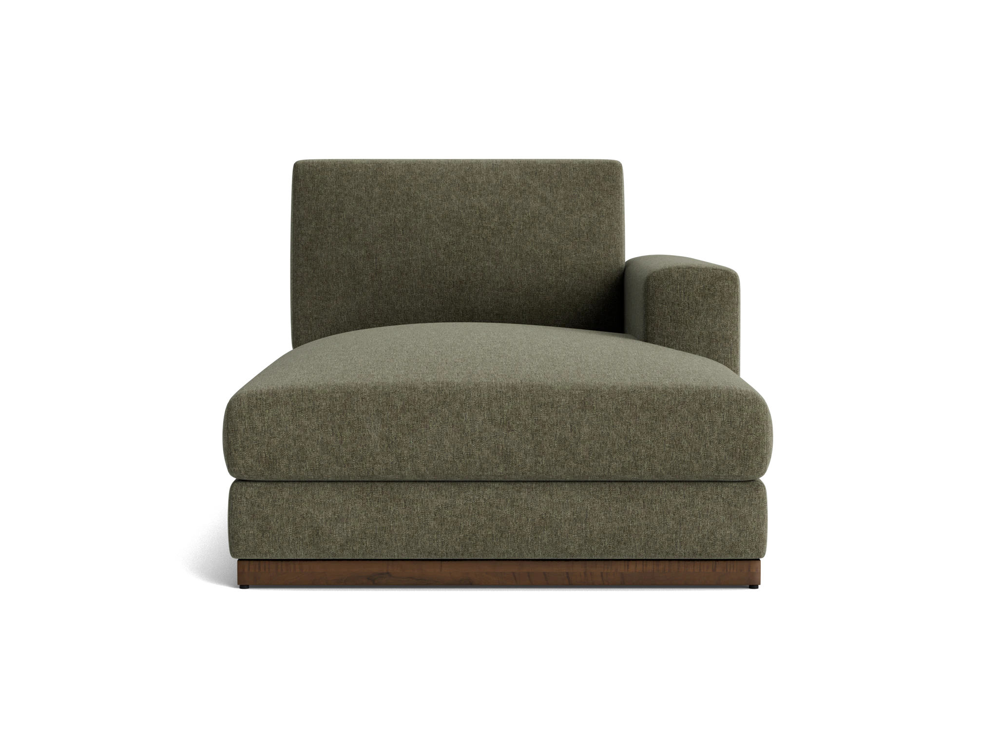 holt single arm storage chaise kenley spruce