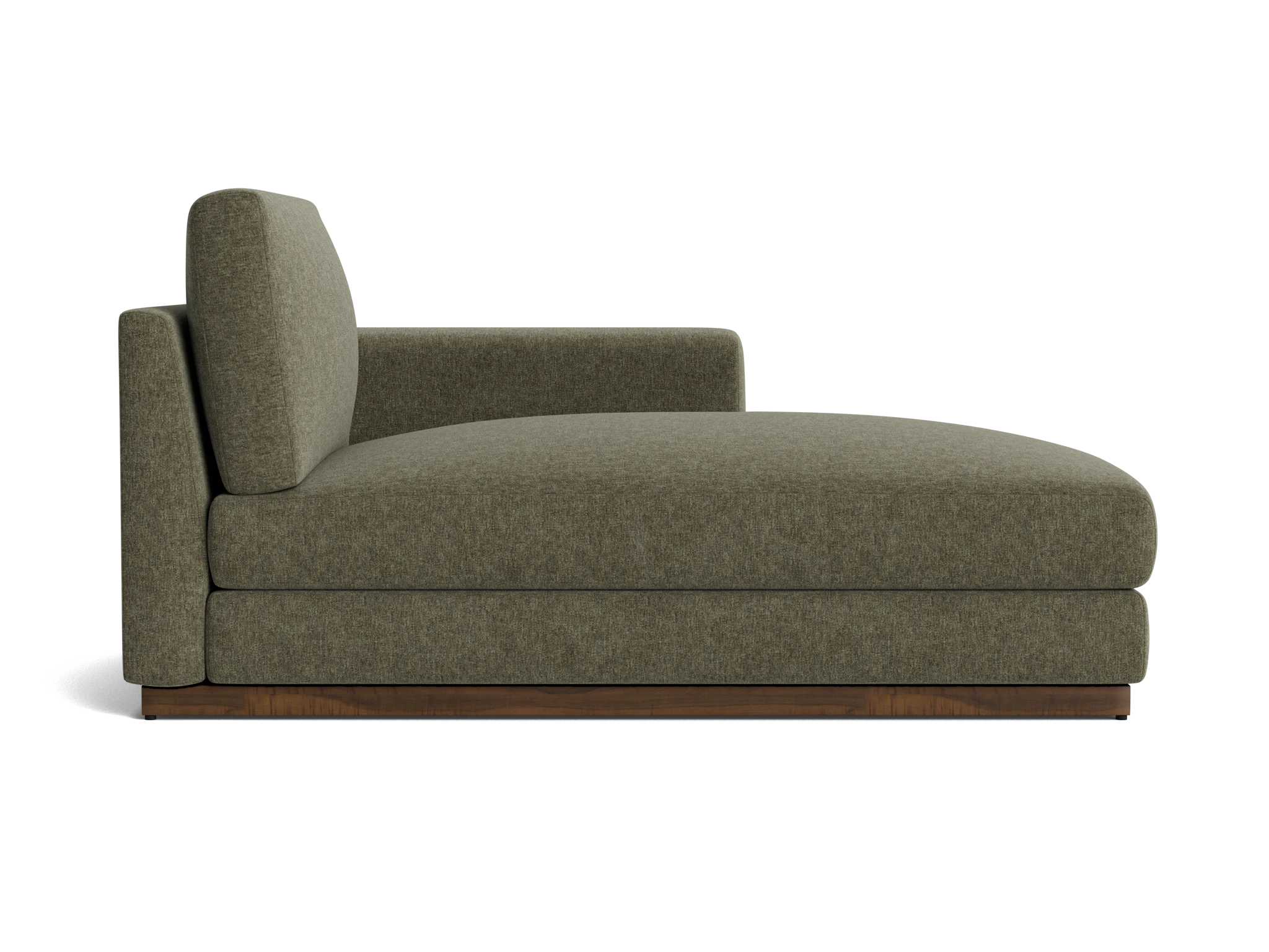 holt single arm storage chaise kenley spruce