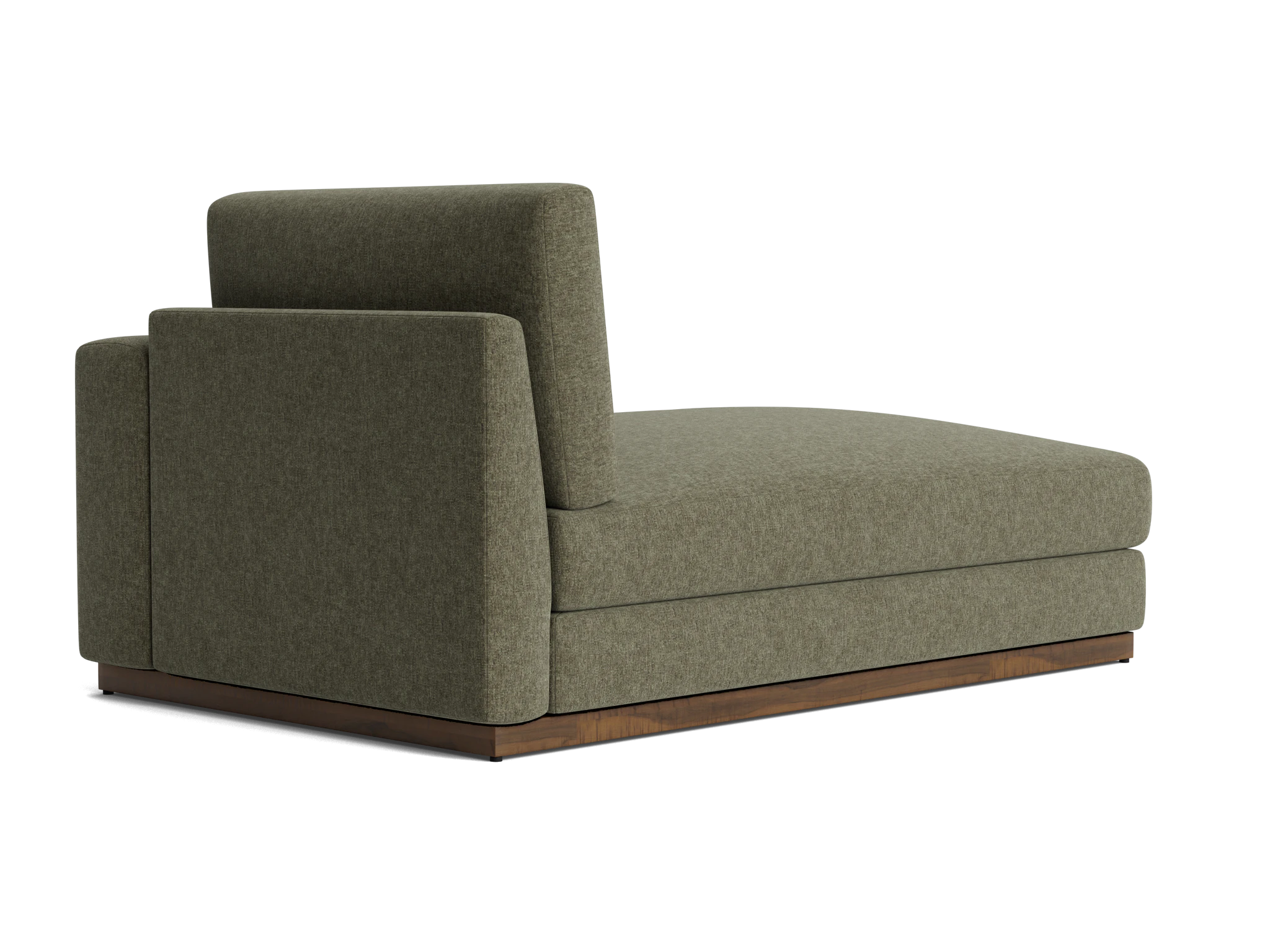 holt single arm storage chaise kenley spruce