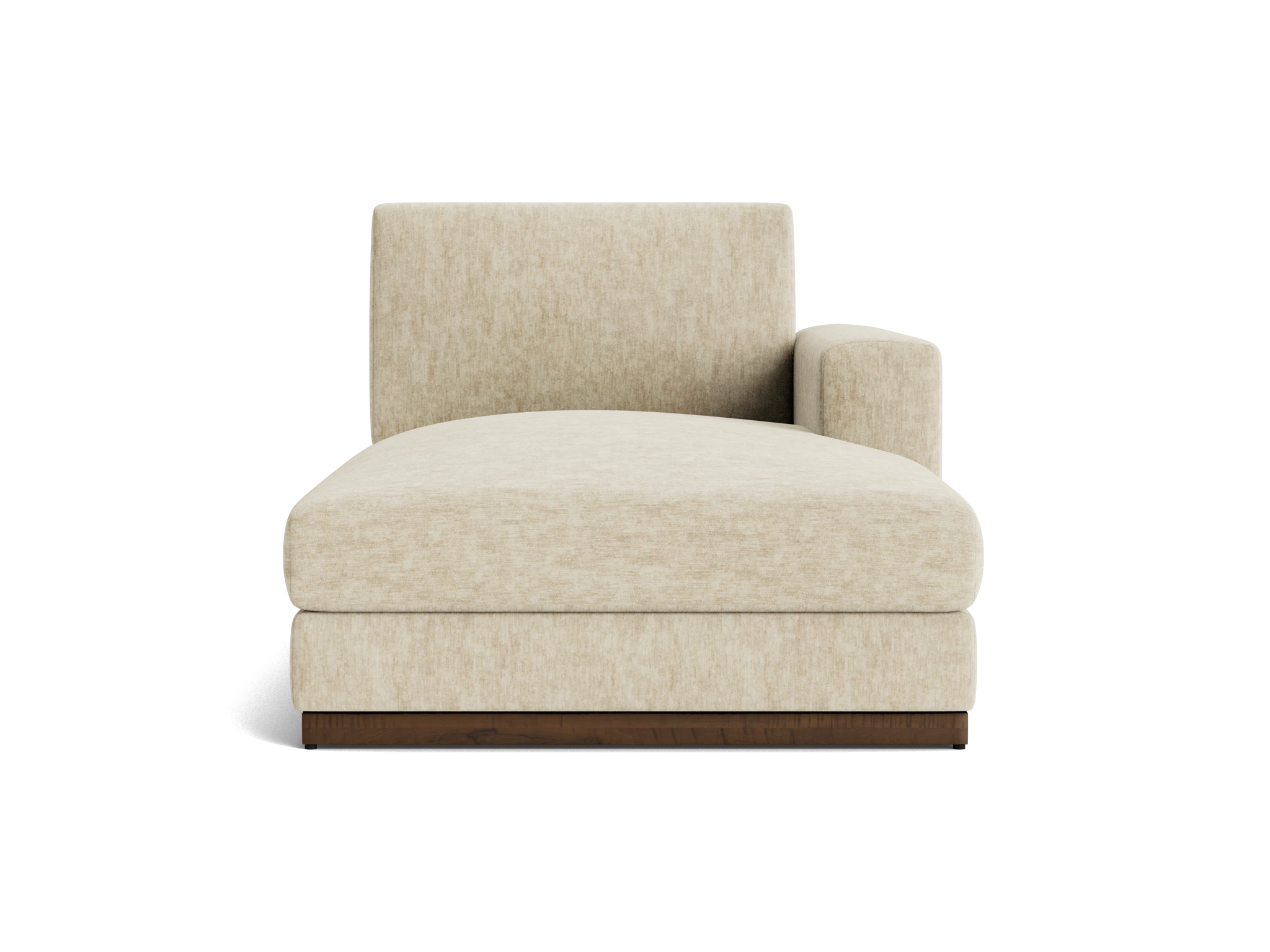 holt single arm storage chaise crave irish cream