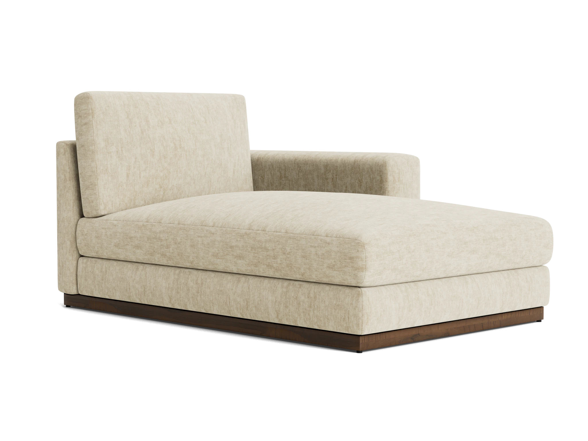 holt single arm storage chaise crave irish cream