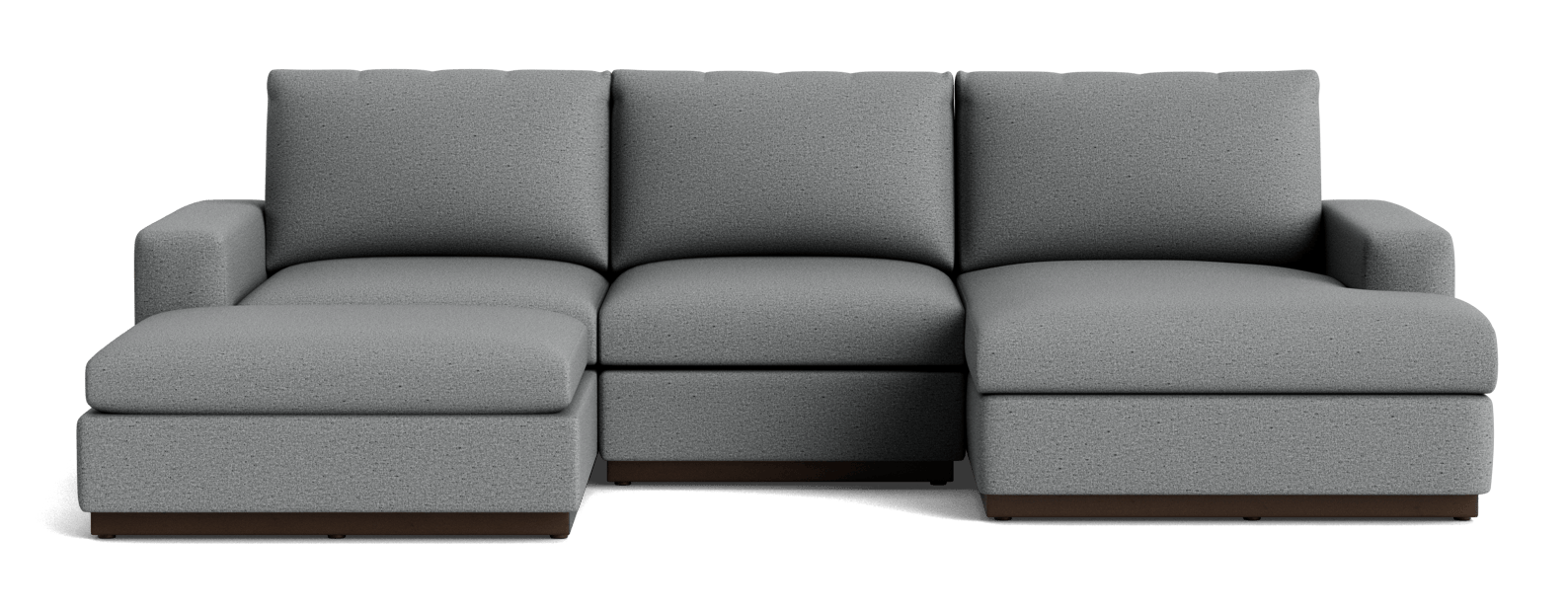 holt modular sofa bumper sectional essence ash