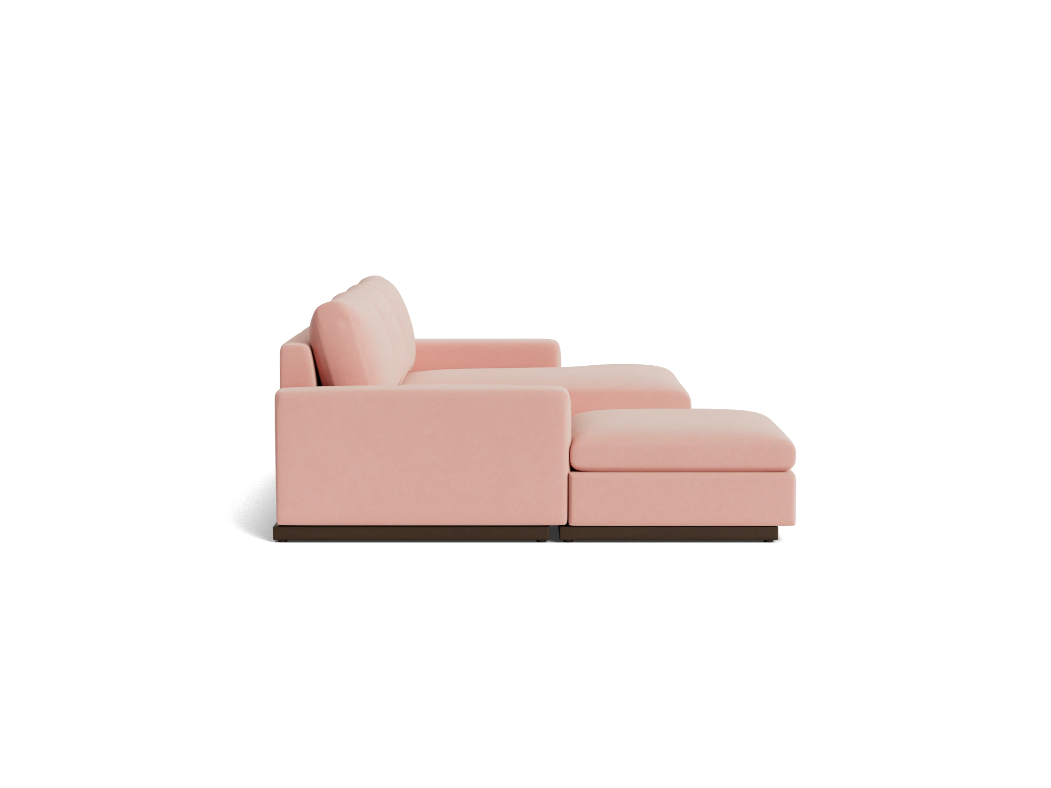 holt modular sofa bumper sectional royale blush