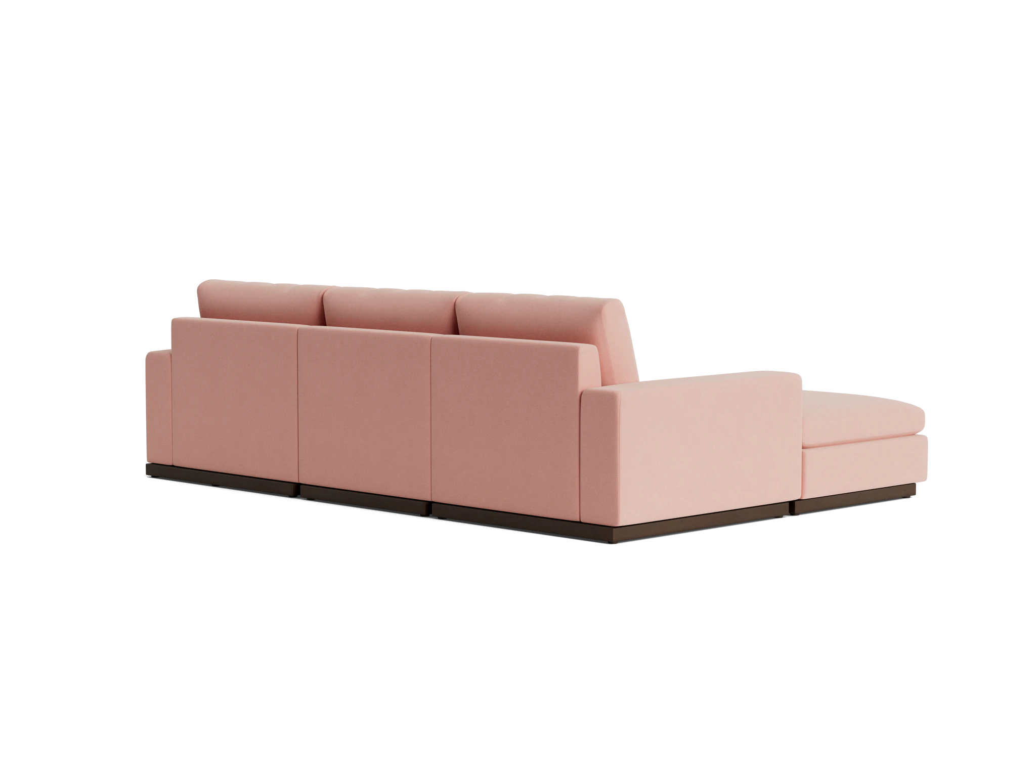 holt modular sofa bumper sectional royale blush