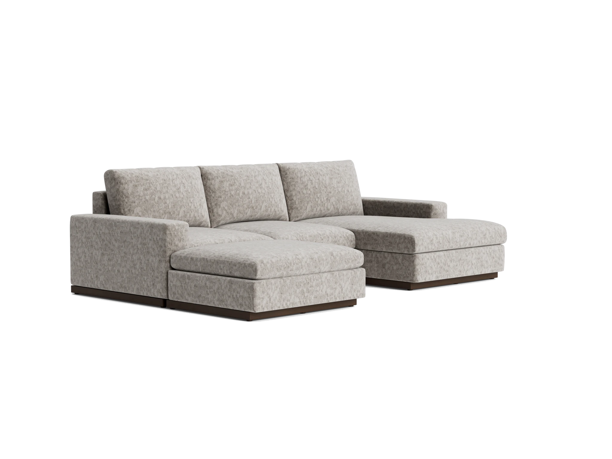 holt modular sofa bumper sectional prime stone