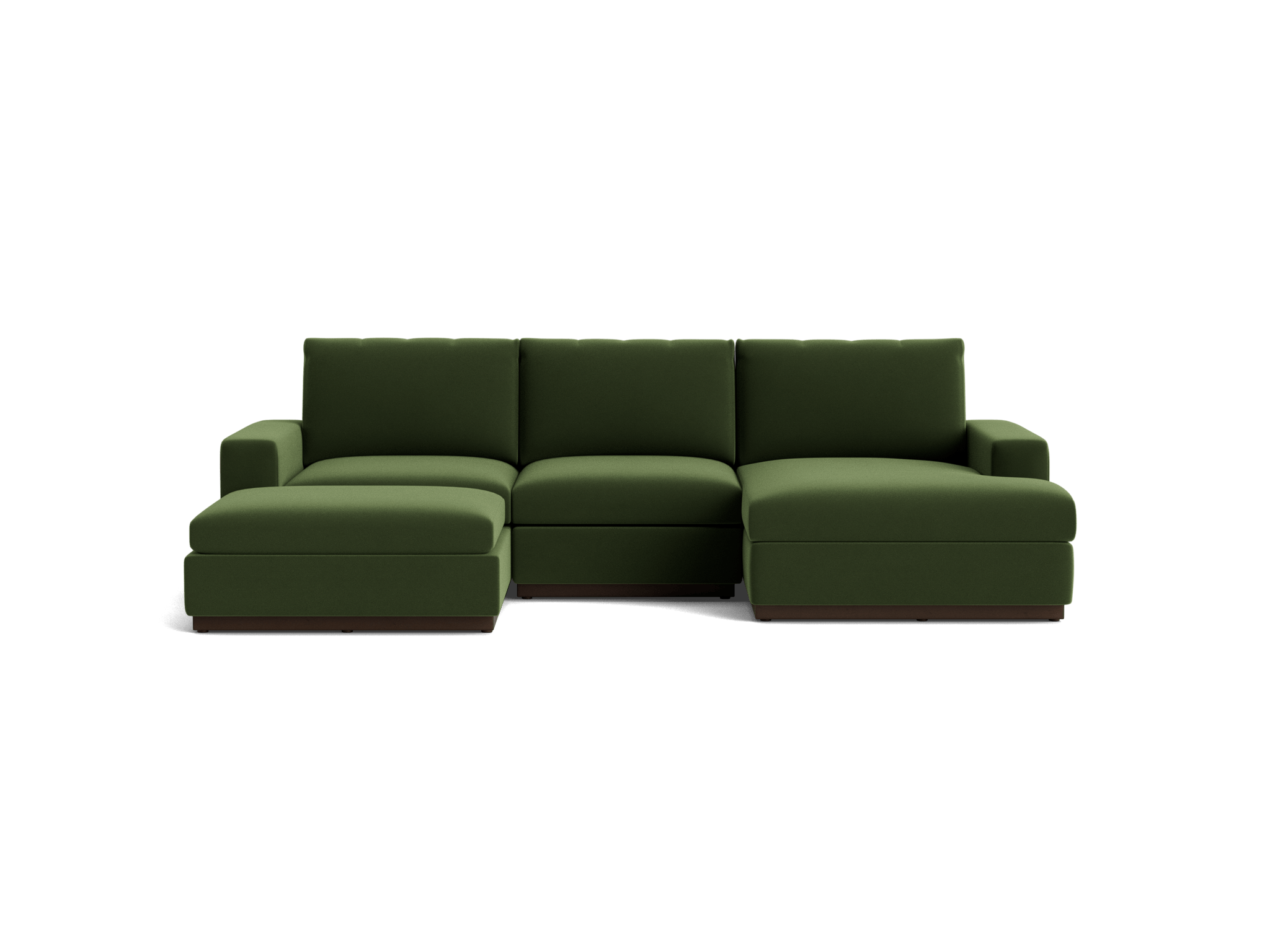 holt modular sofa bumper sectional royale forest