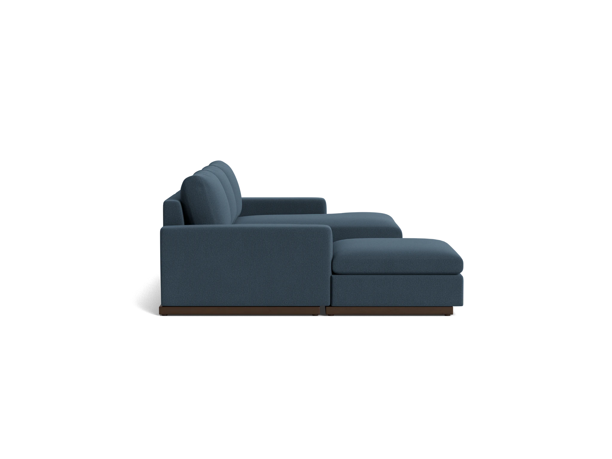 holt modular sofa bumper sectional faithful indigo