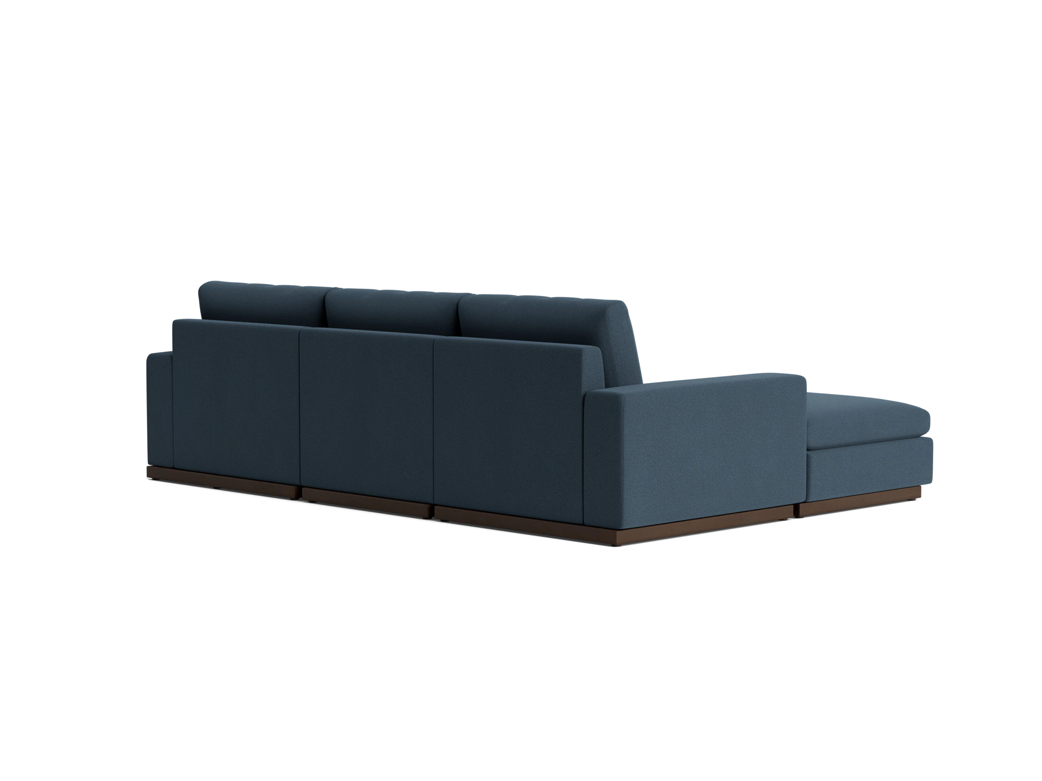 holt modular sofa bumper sectional faithful indigo