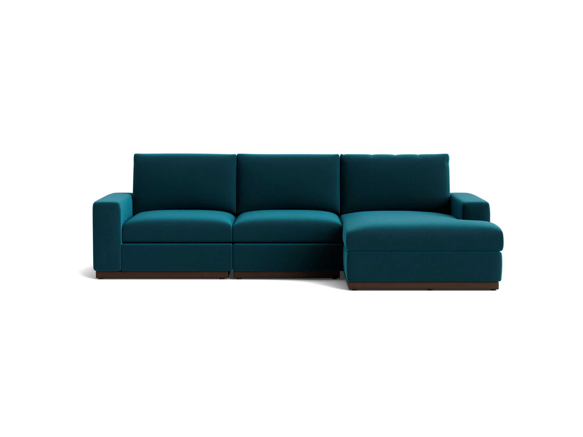 holt modular sectional royale peacock