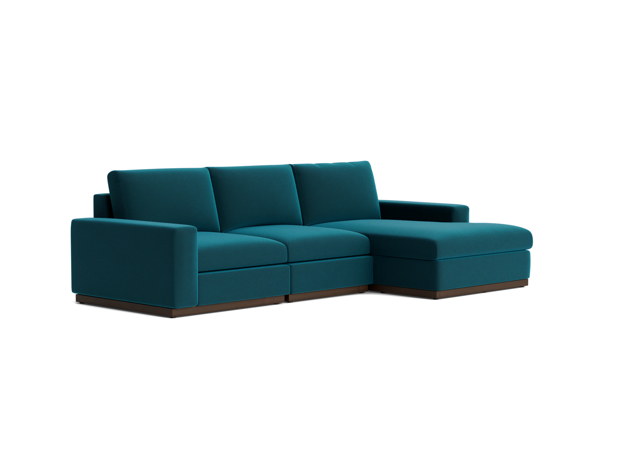 holt modular sectional royale peacock