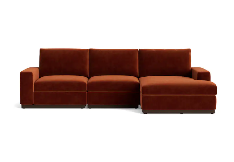 holt modular sectional harper cinnamon