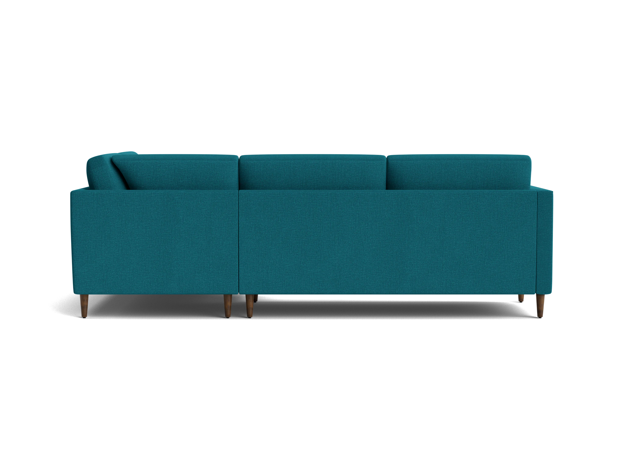 briar sectional with bumper %282 piece%29 key largo zenith teal