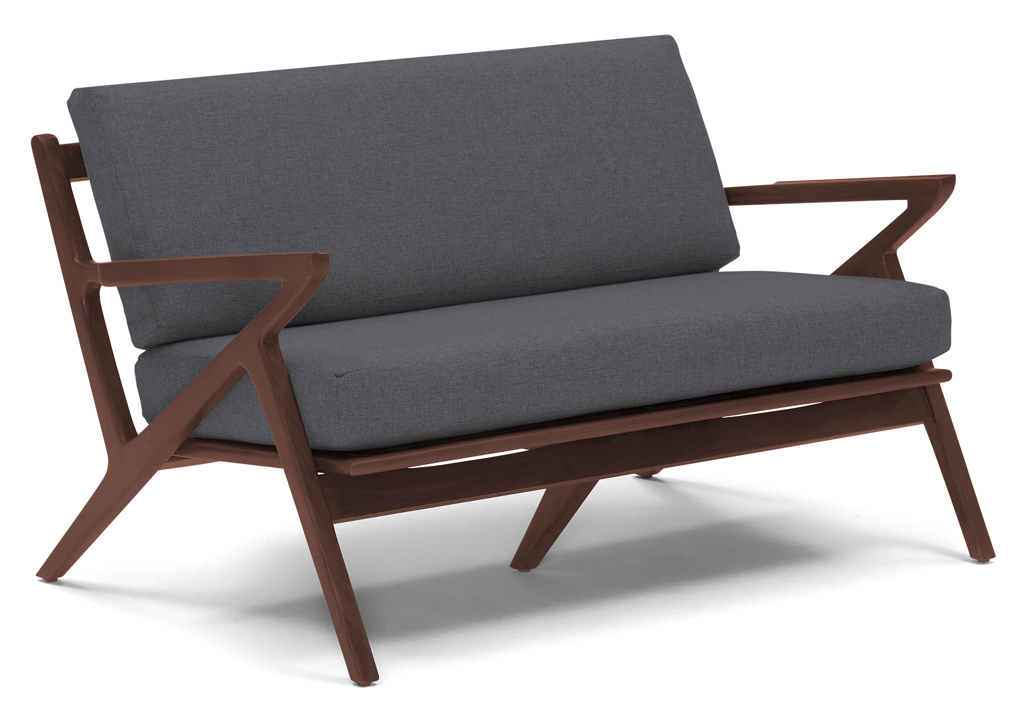 soto concave loveseat essence ash