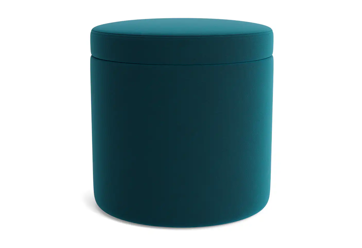 quinn petite storage ottoman royale peacock