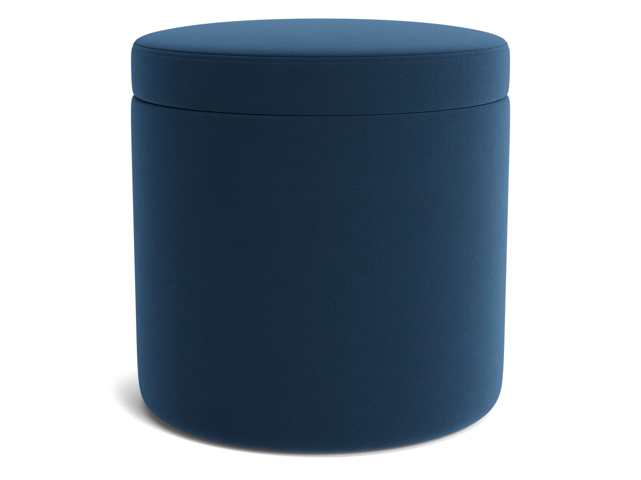 quinn petite storage ottoman royale cobalt
