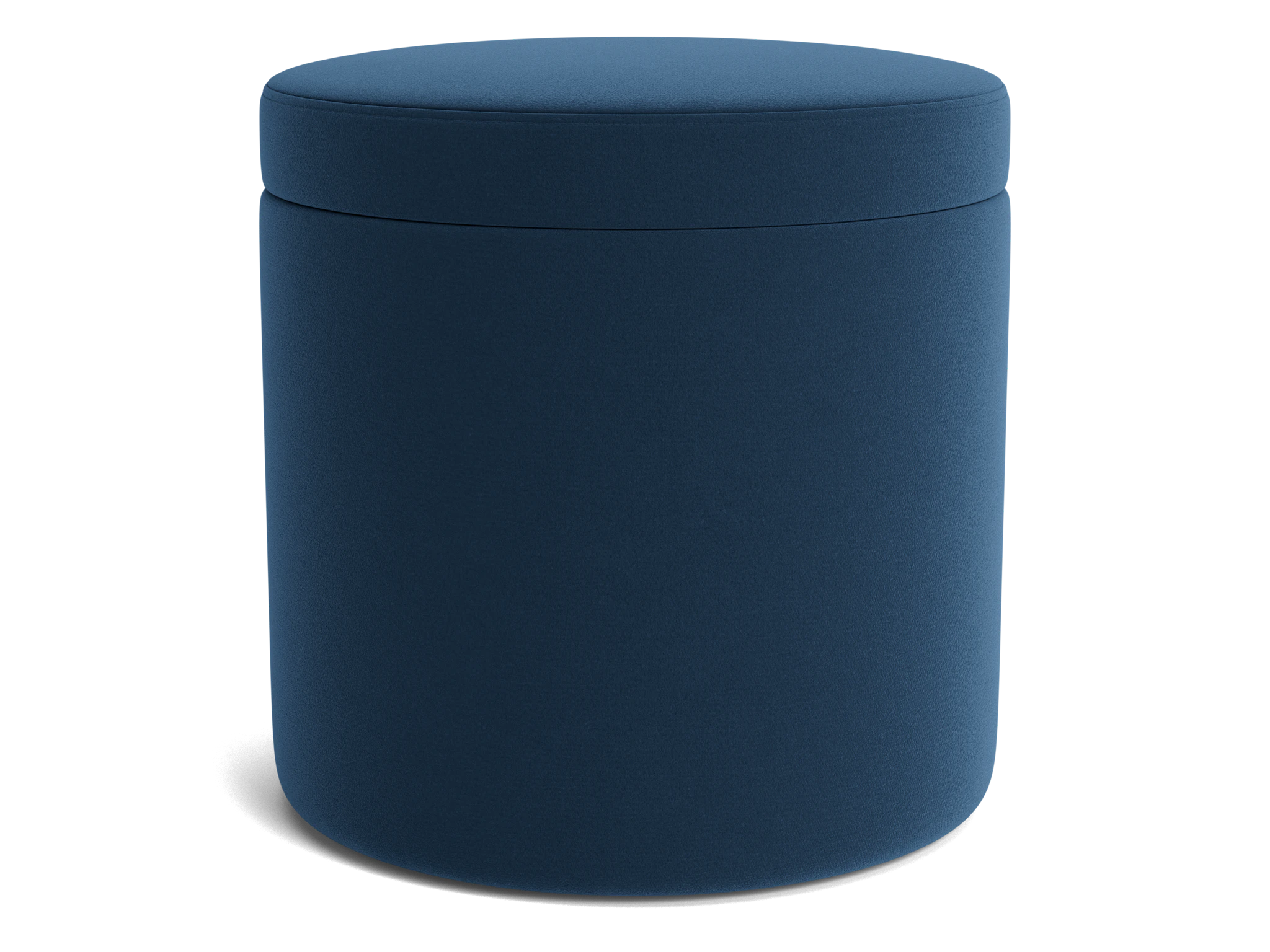 quinn petite storage ottoman royale cobalt