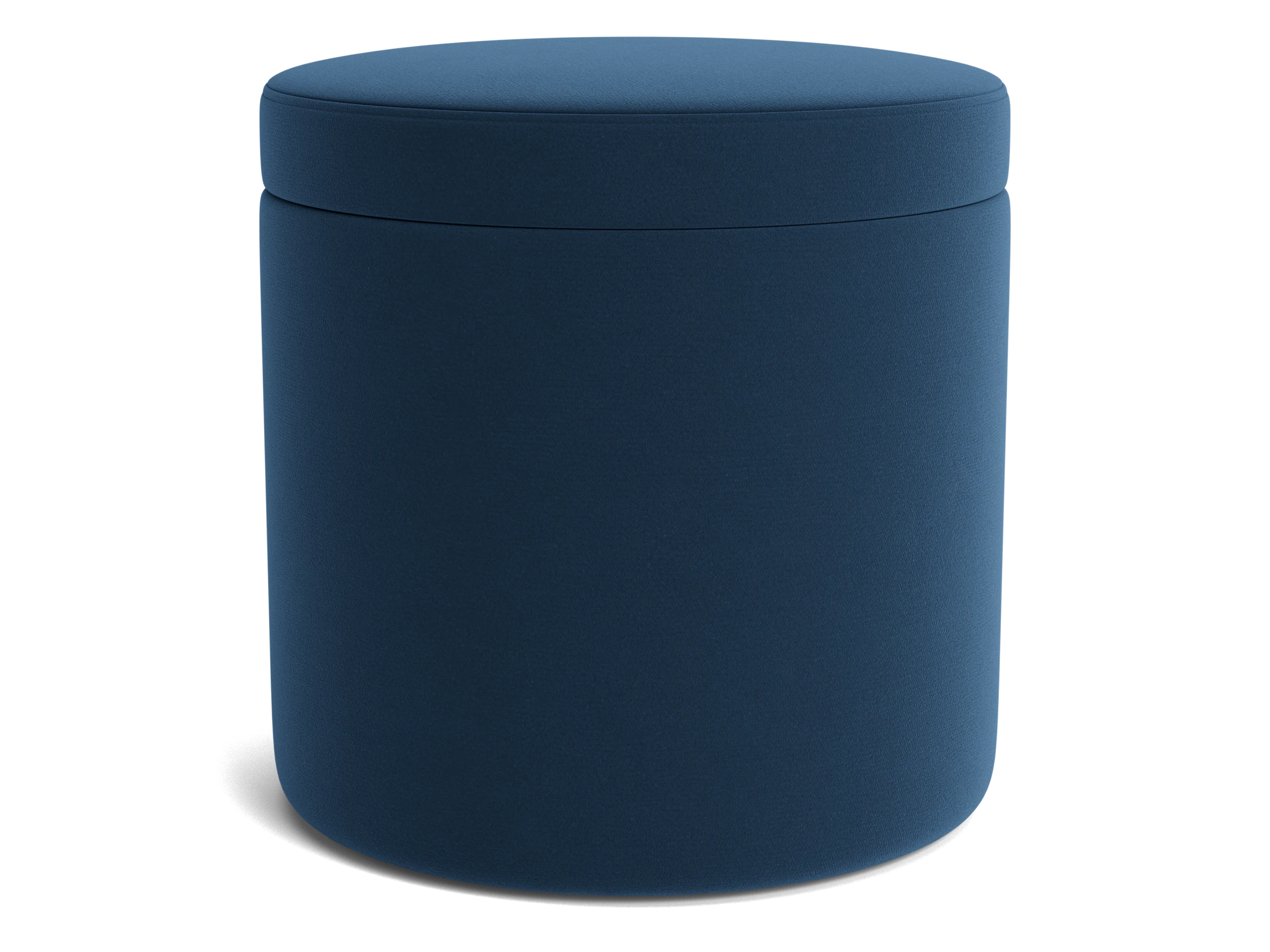 quinn petite storage ottoman royale cobalt