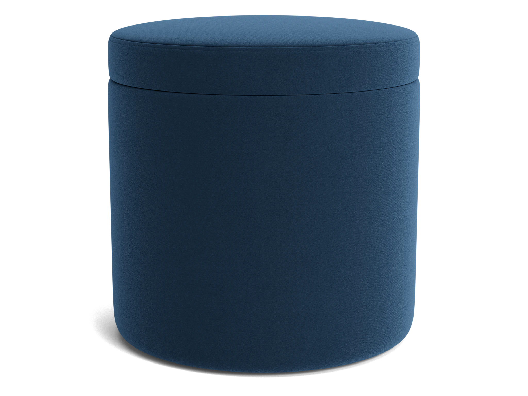 quinn petite storage ottoman royale cobalt