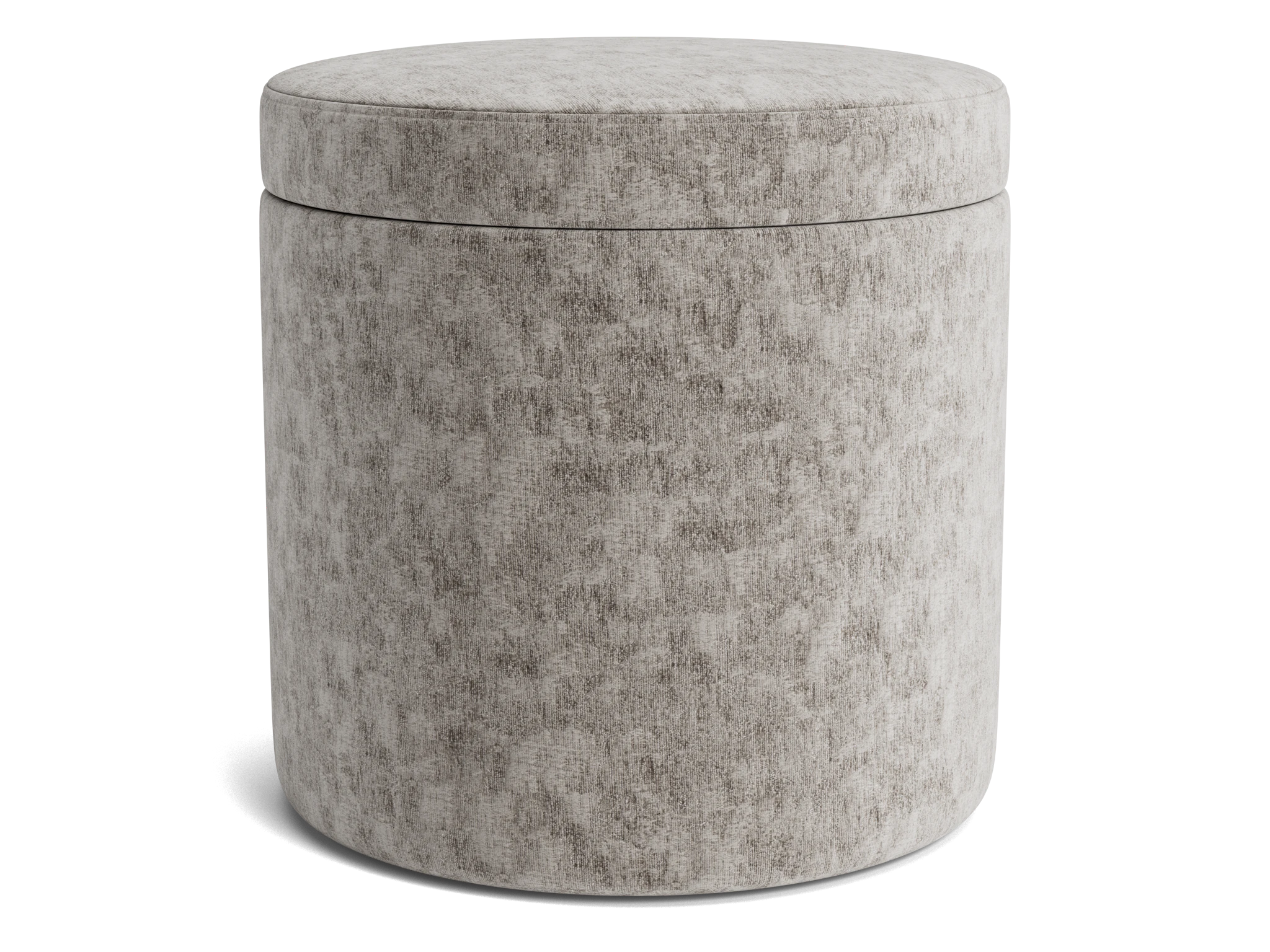 quinn petite storage ottoman prime stone