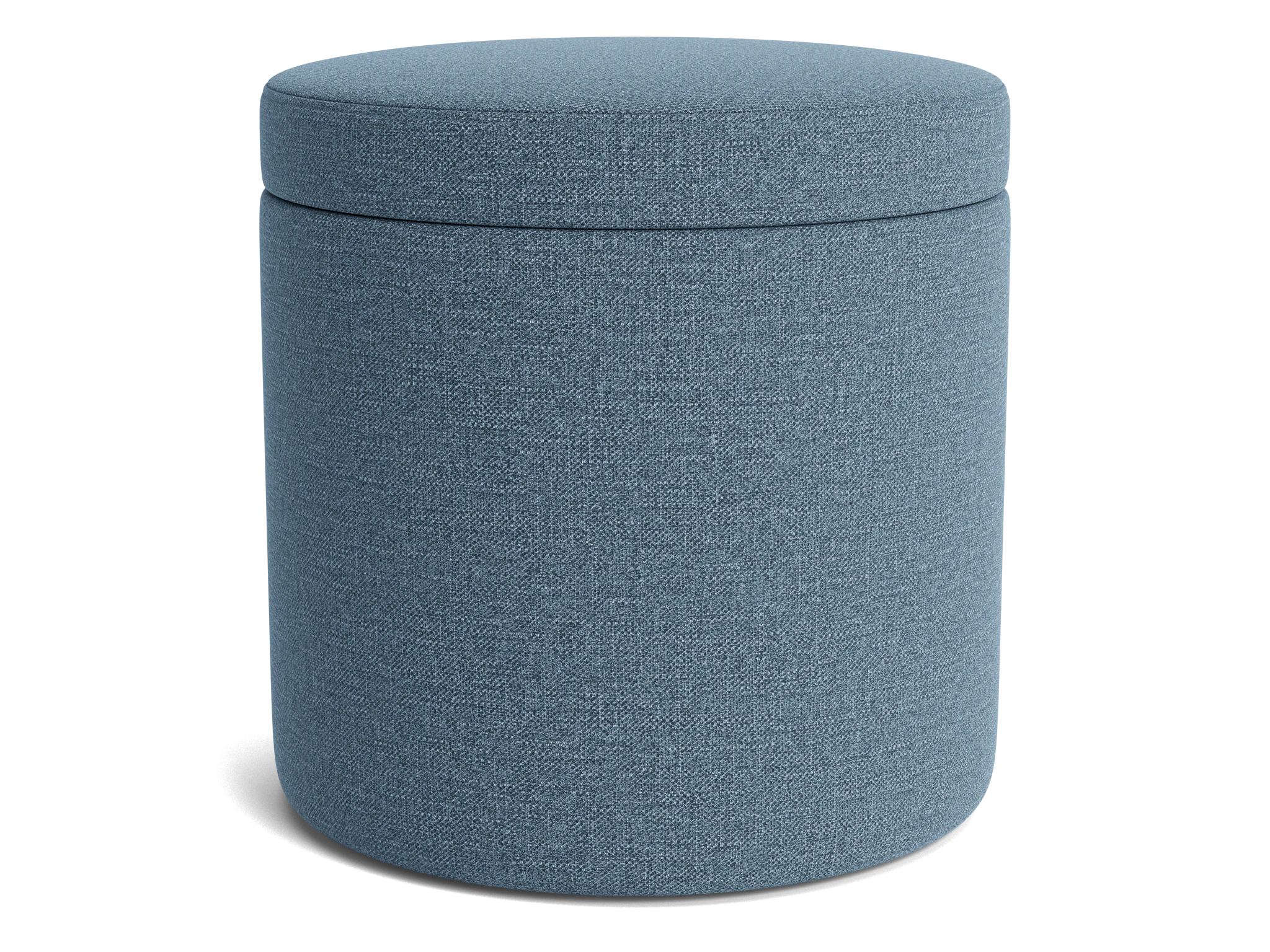 quinn petite storage ottoman milo french blue