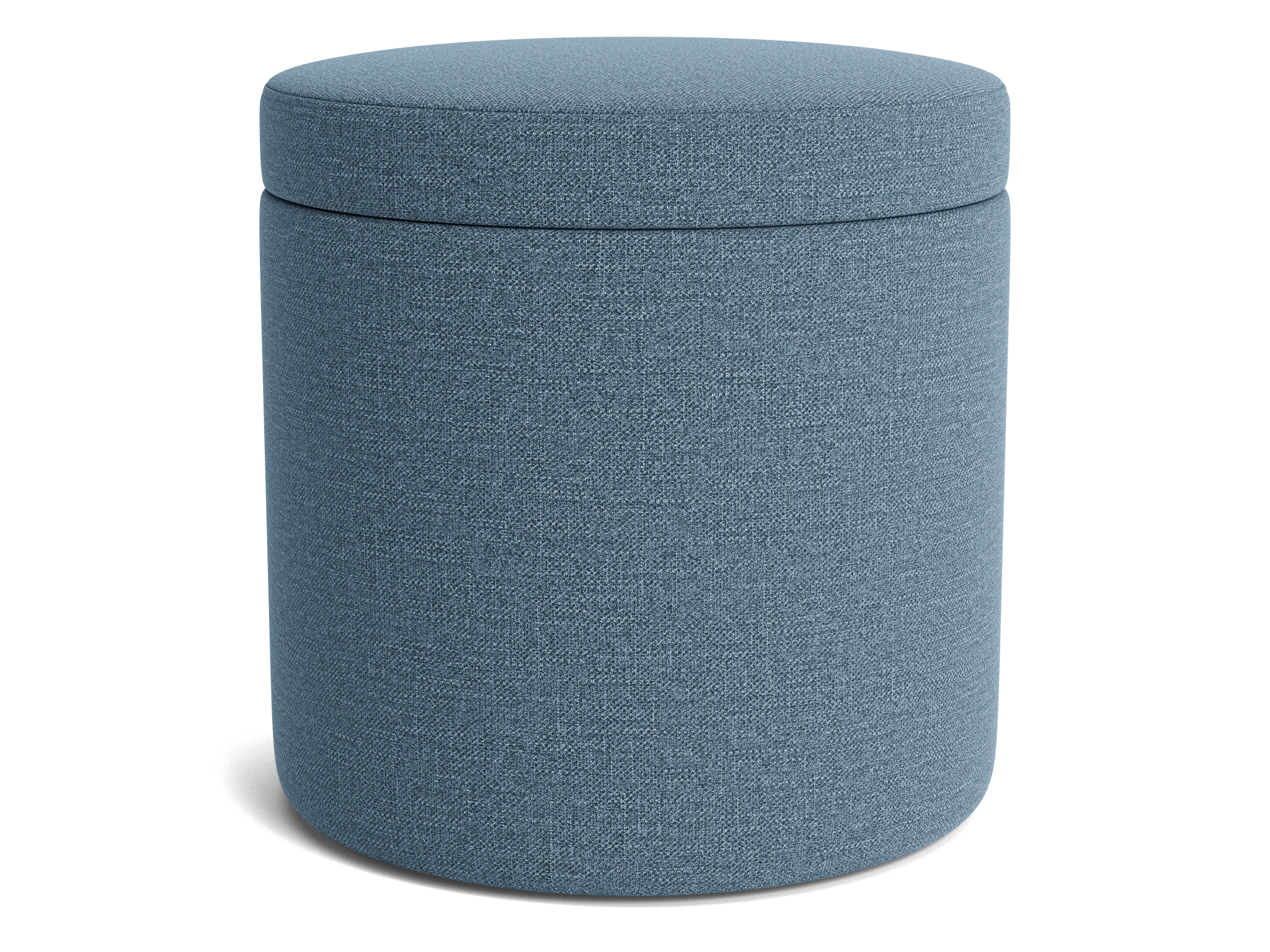 quinn petite storage ottoman milo french blue