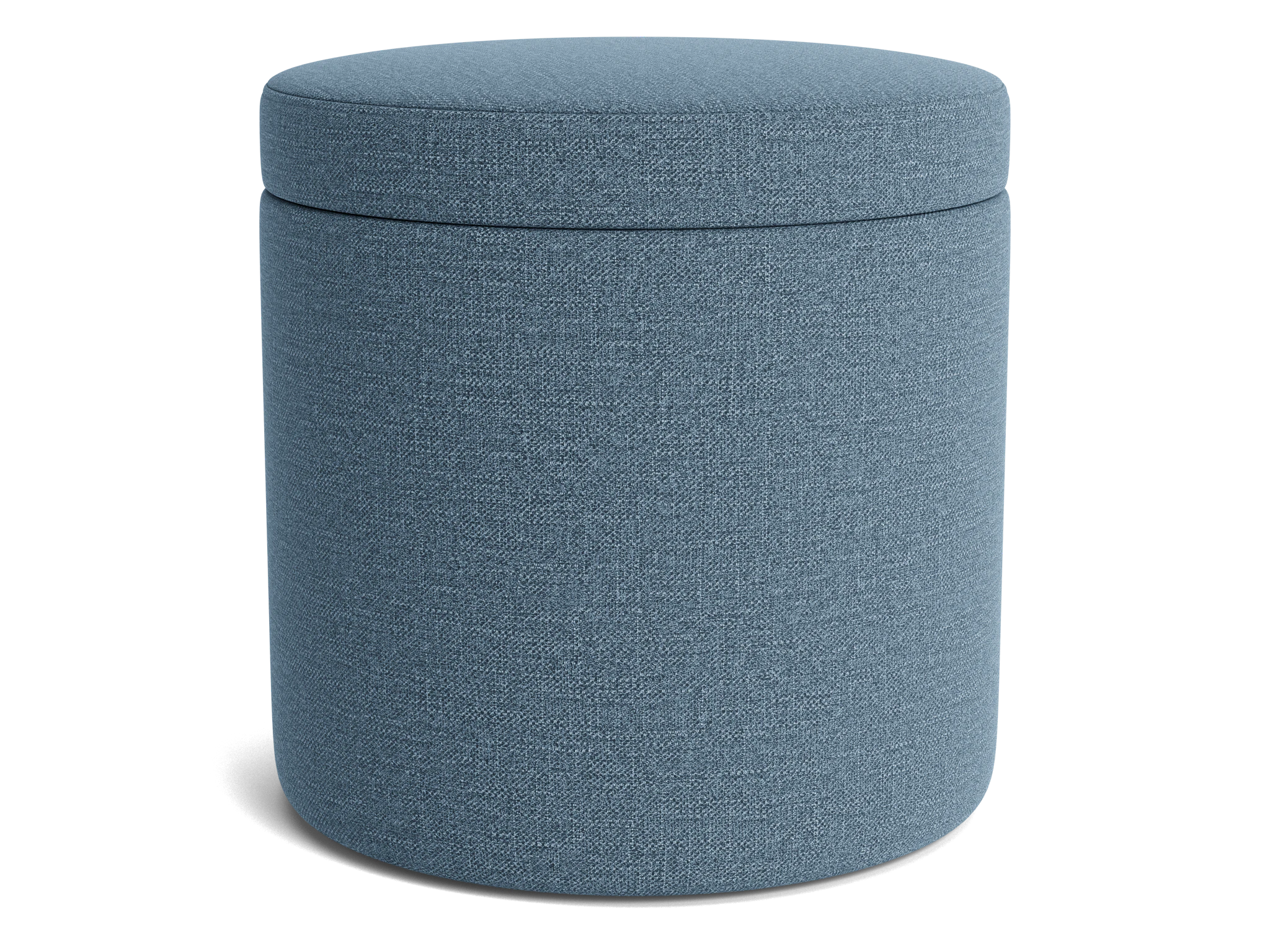 quinn petite storage ottoman milo french blue