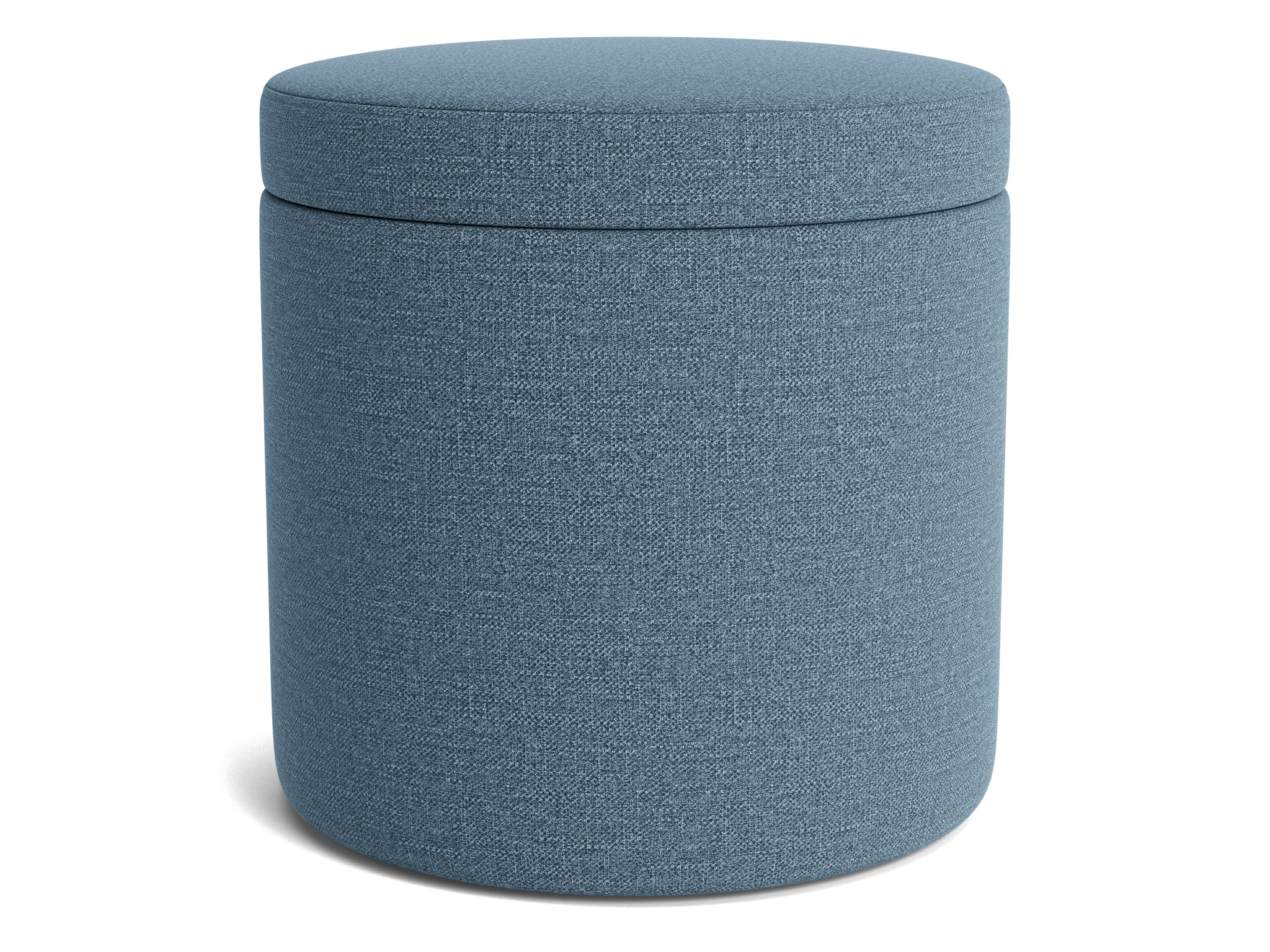 quinn petite storage ottoman milo french blue