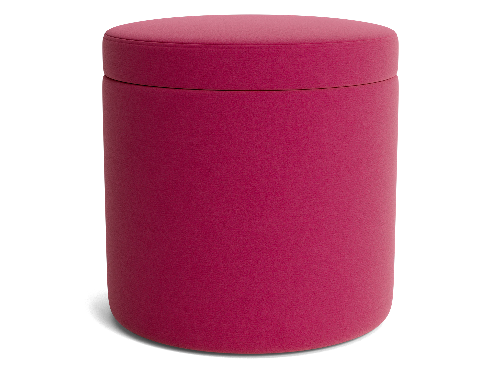 quinn petite storage ottoman royale berry