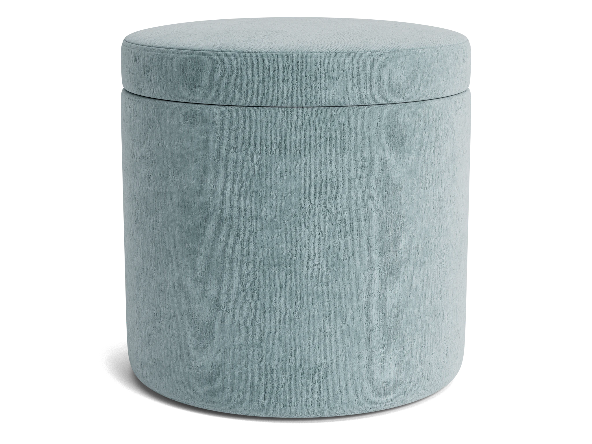 quinn petite storage ottoman plush mist