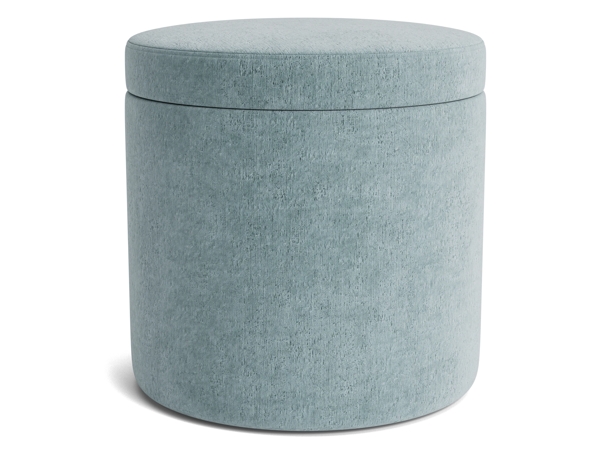 quinn petite storage ottoman plush mist
