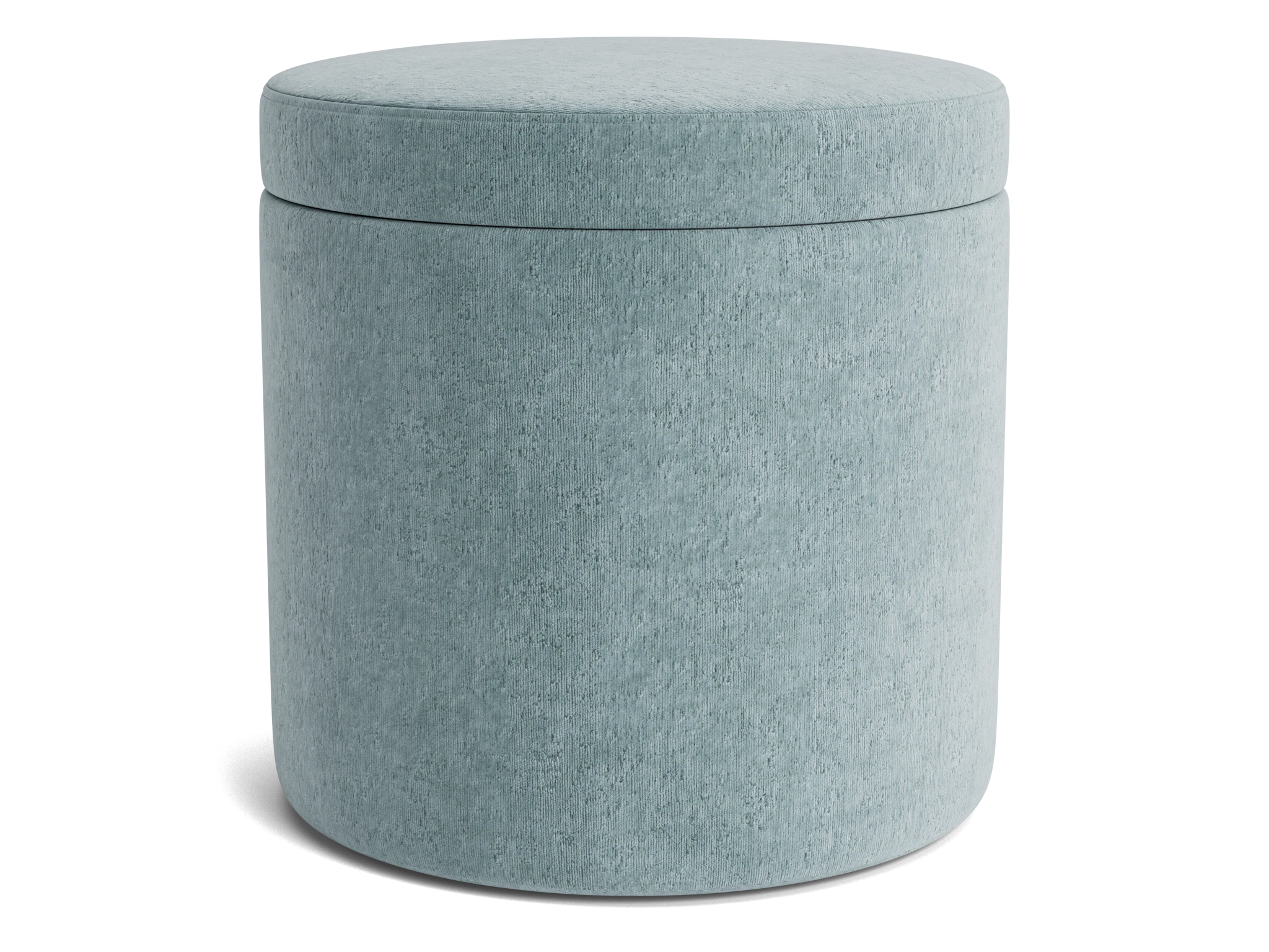 quinn petite storage ottoman plush mist
