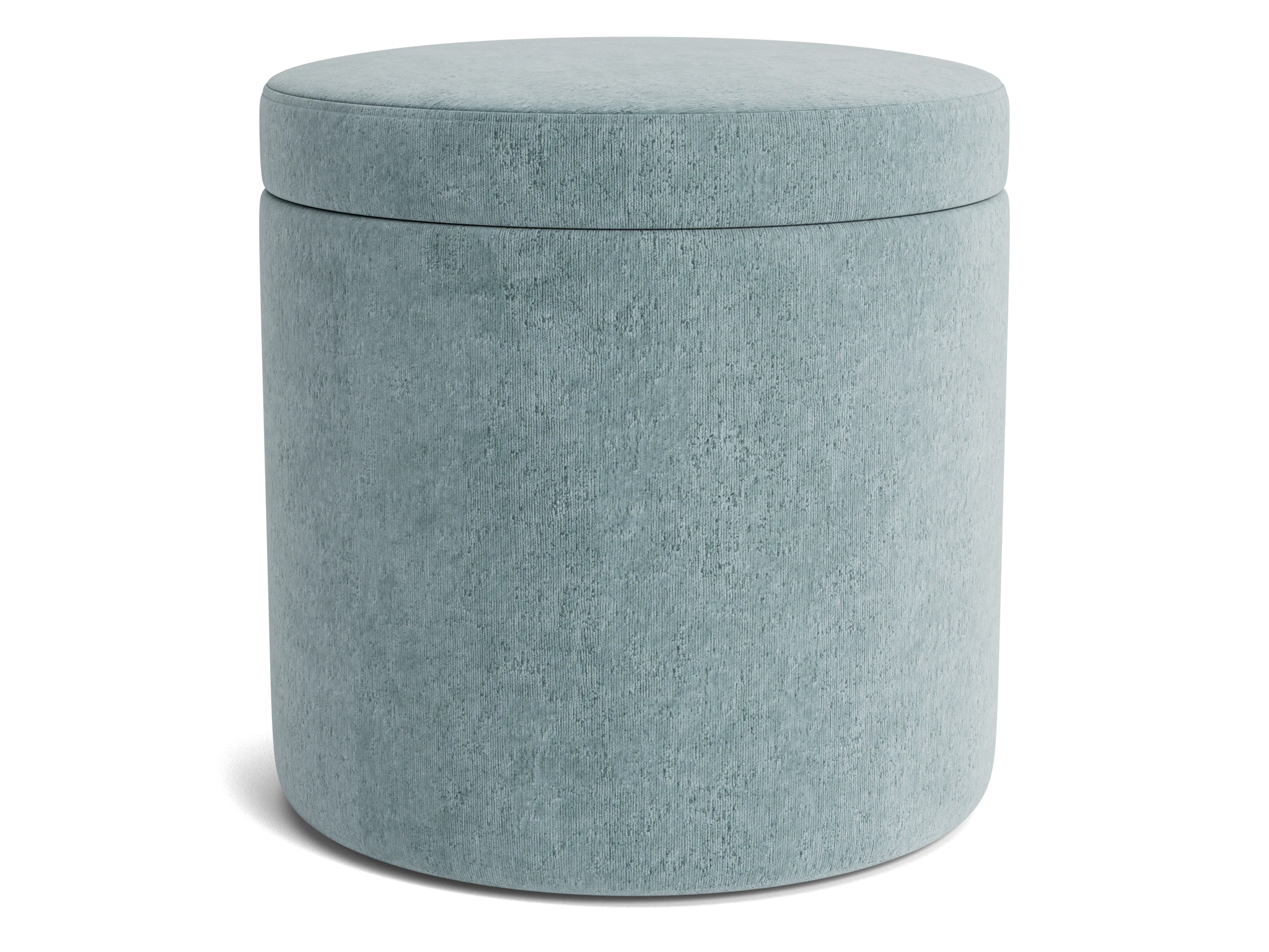 quinn petite storage ottoman plush mist