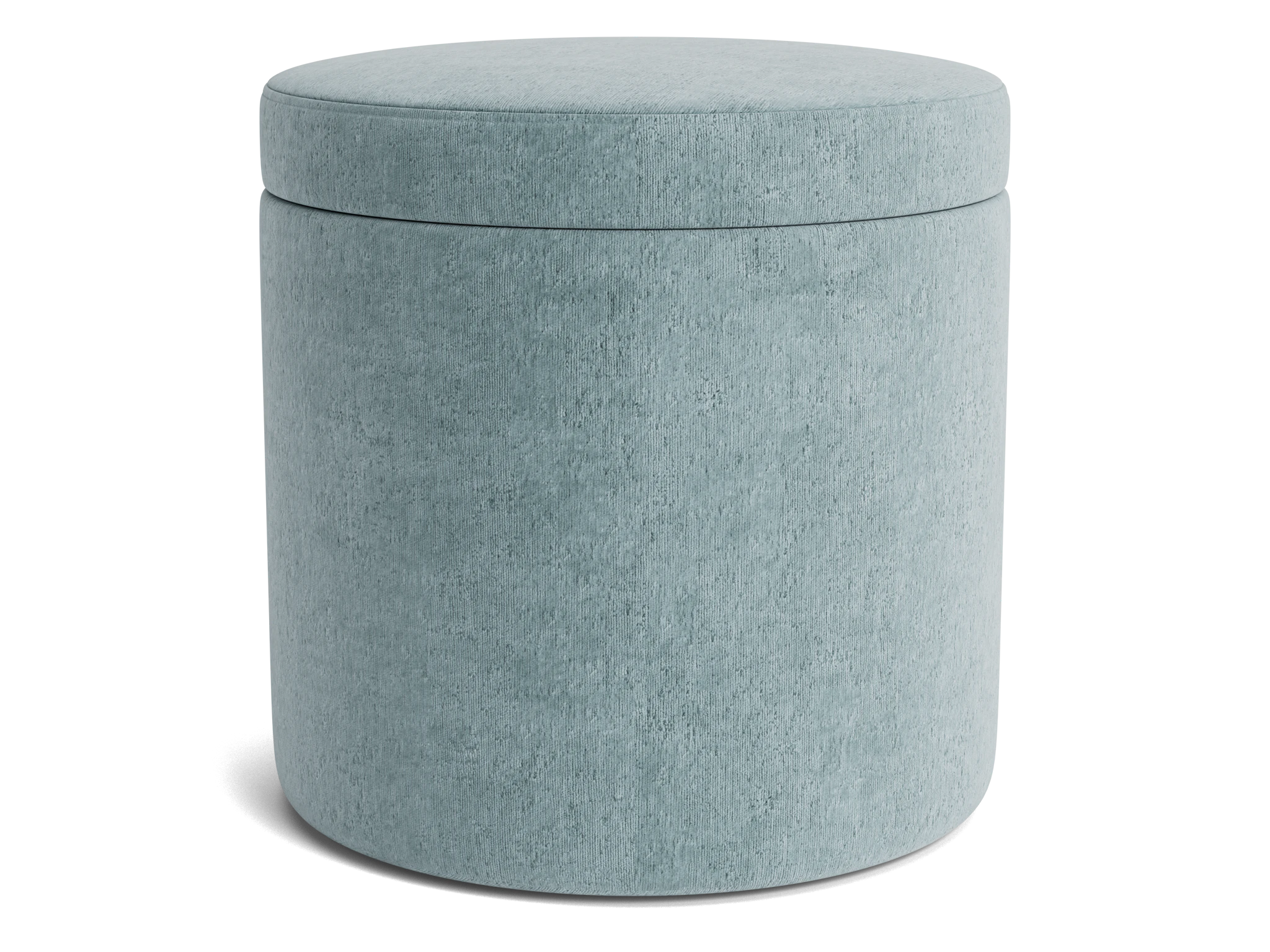 quinn petite storage ottoman plush mist