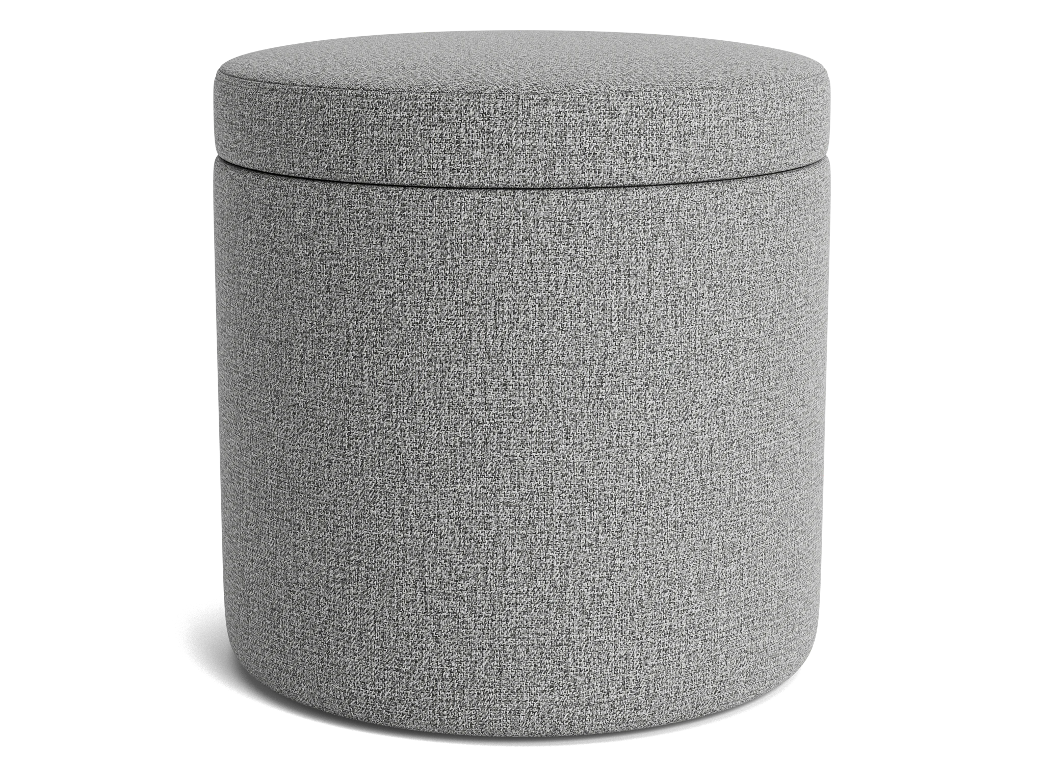 quinn petite storage ottoman taylor felt gray