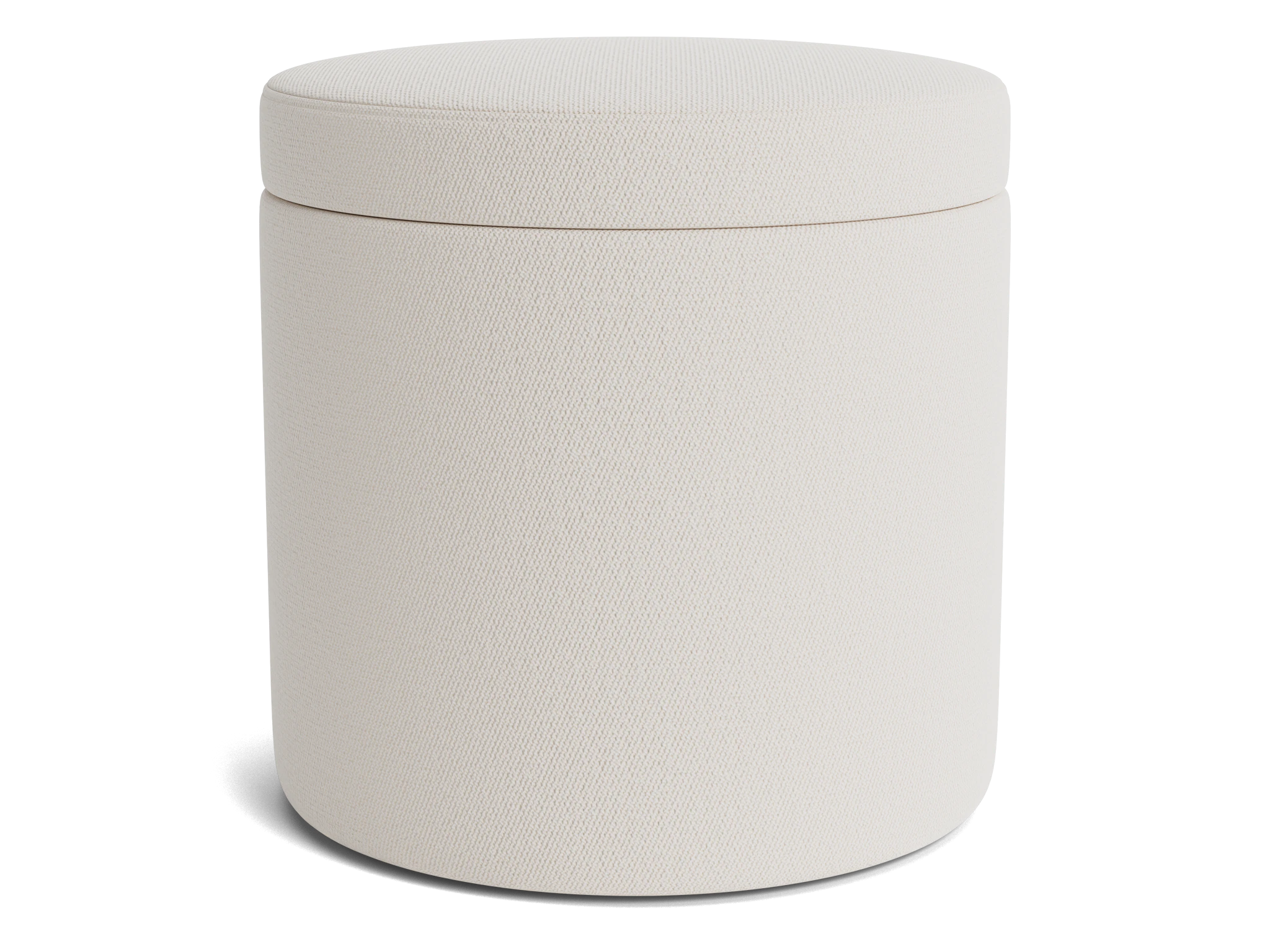 quinn petite storage ottoman caspiar ivory