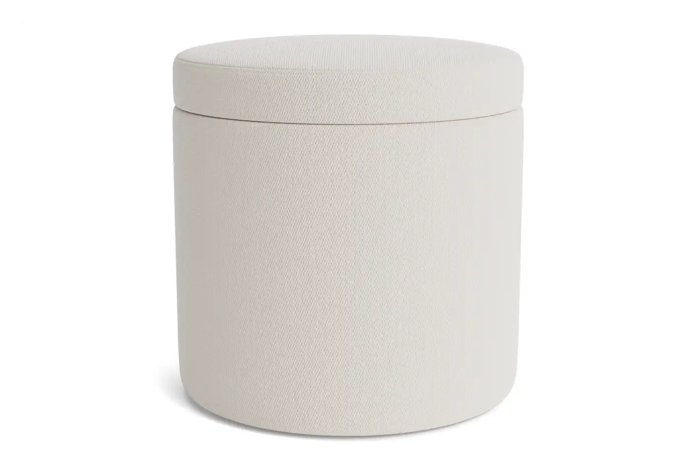 quinn petite storage ottoman caspiar ivory
