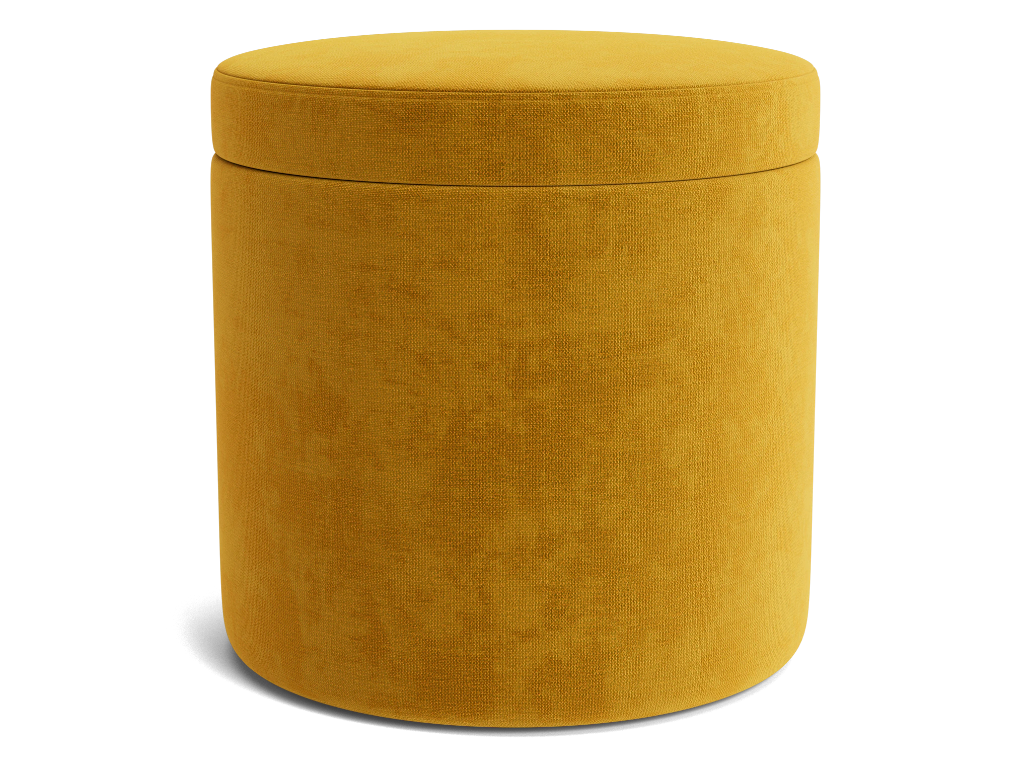 quinn petite storage ottoman harper amber gold
