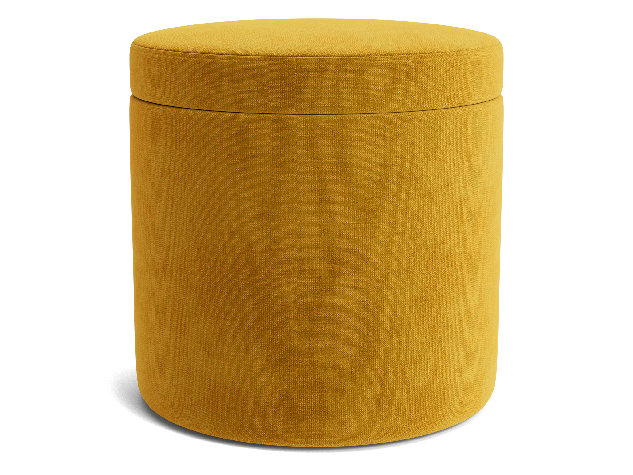 quinn petite storage ottoman harper amber gold