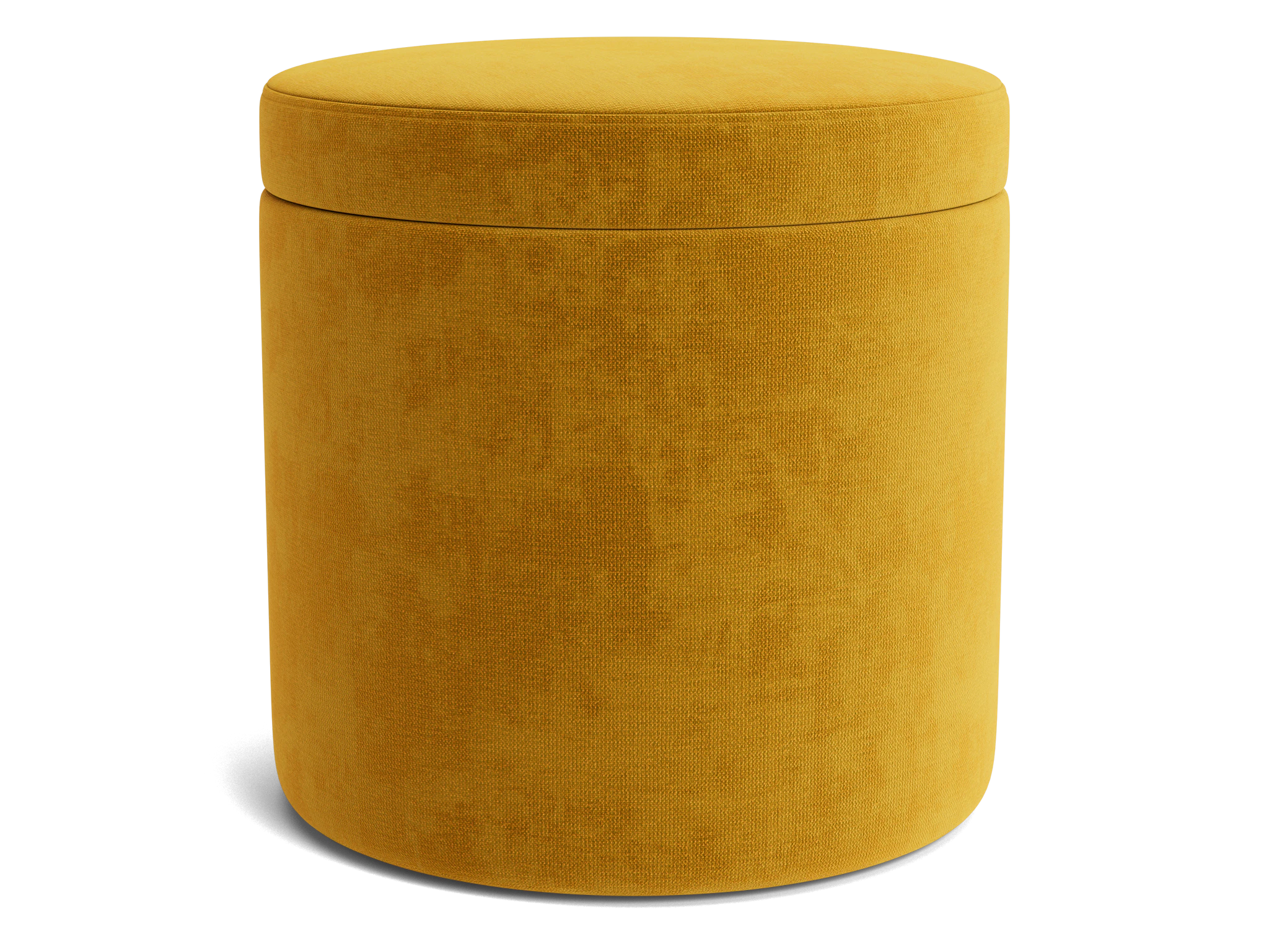 quinn petite storage ottoman harper amber gold
