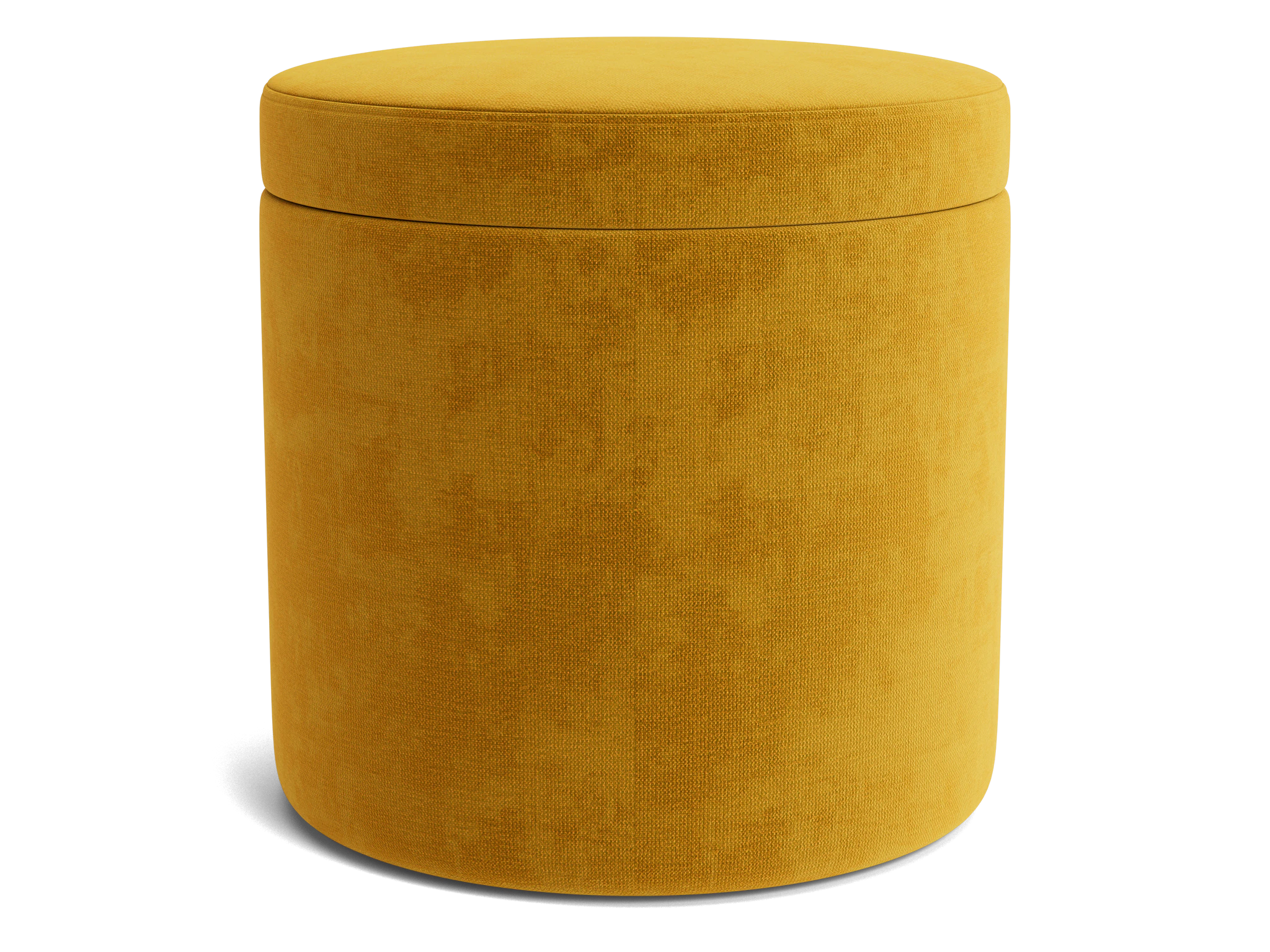 quinn petite storage ottoman harper amber gold