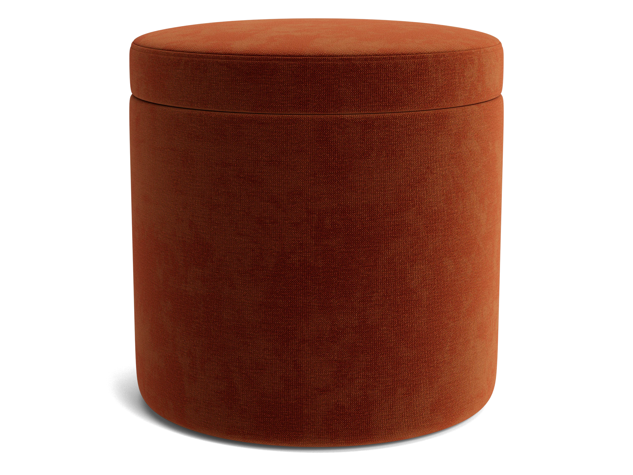 quinn petite storage ottoman harper cinnamon