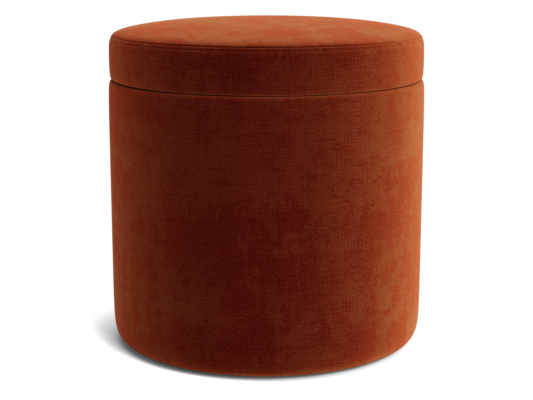 quinn petite storage ottoman harper cinnamon