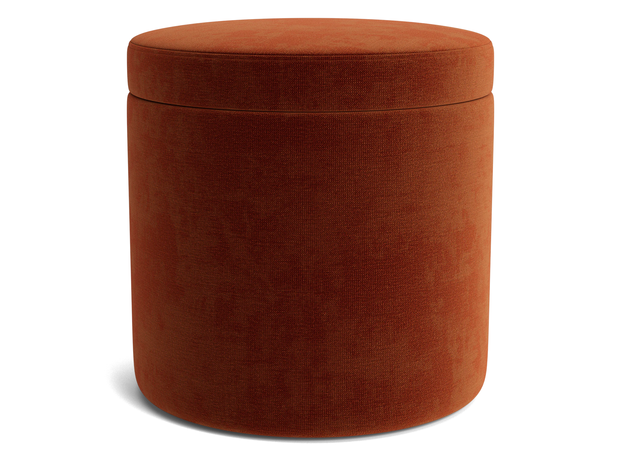 quinn petite storage ottoman harper cinnamon