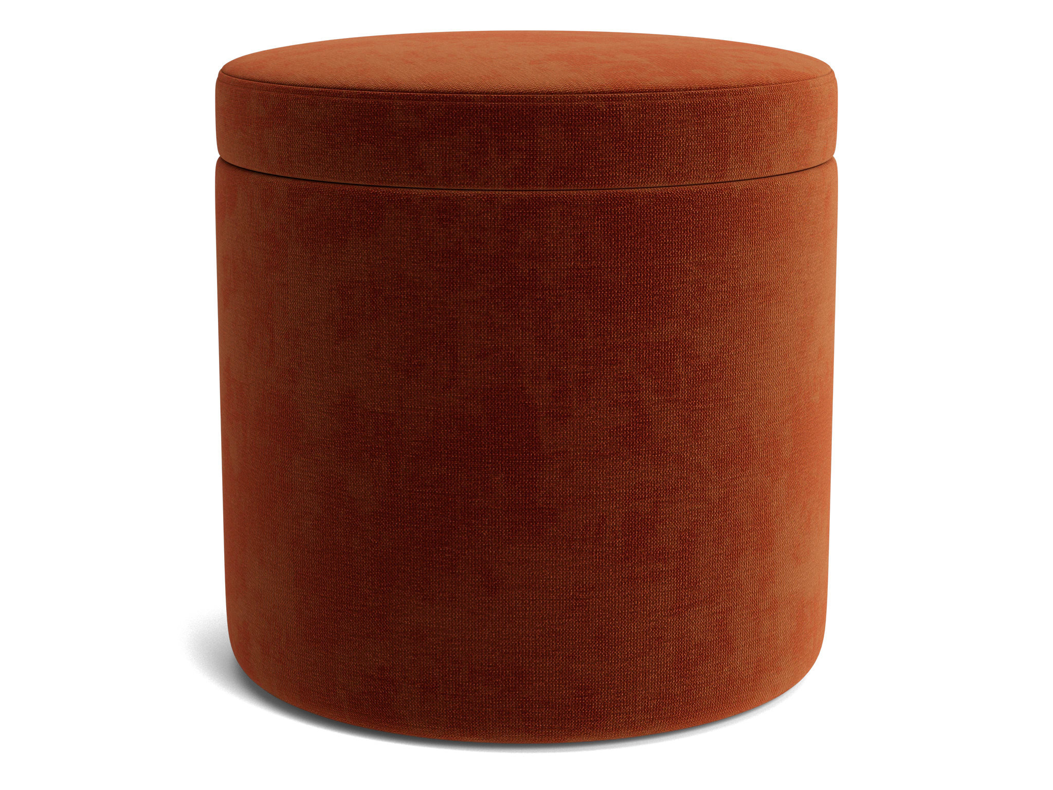 quinn petite storage ottoman harper cinnamon