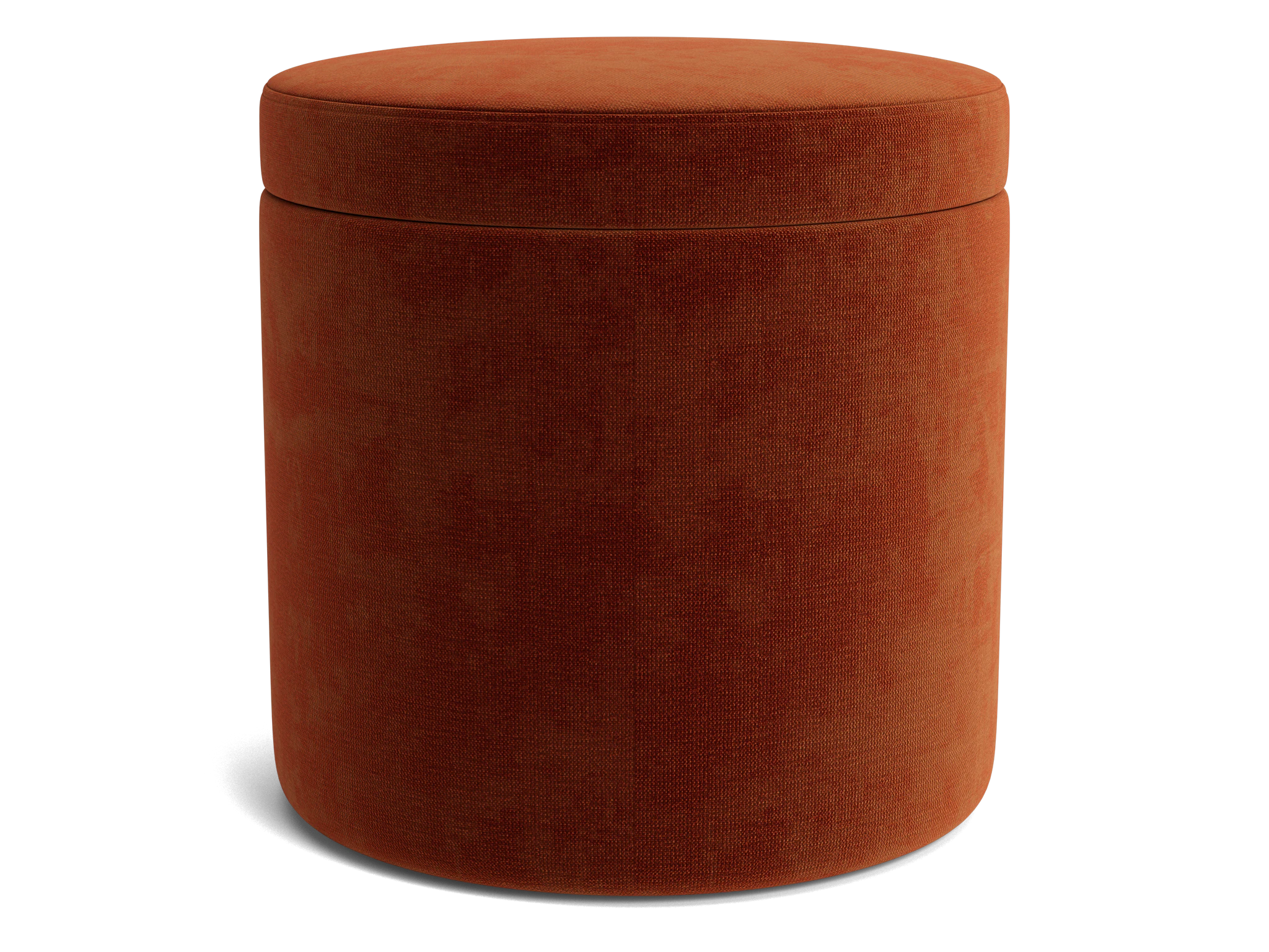 quinn petite storage ottoman harper cinnamon