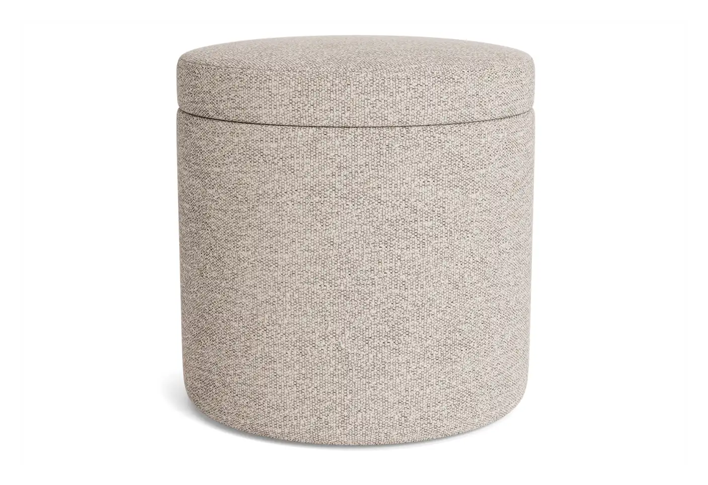 quinn petite storage ottoman borough cotton