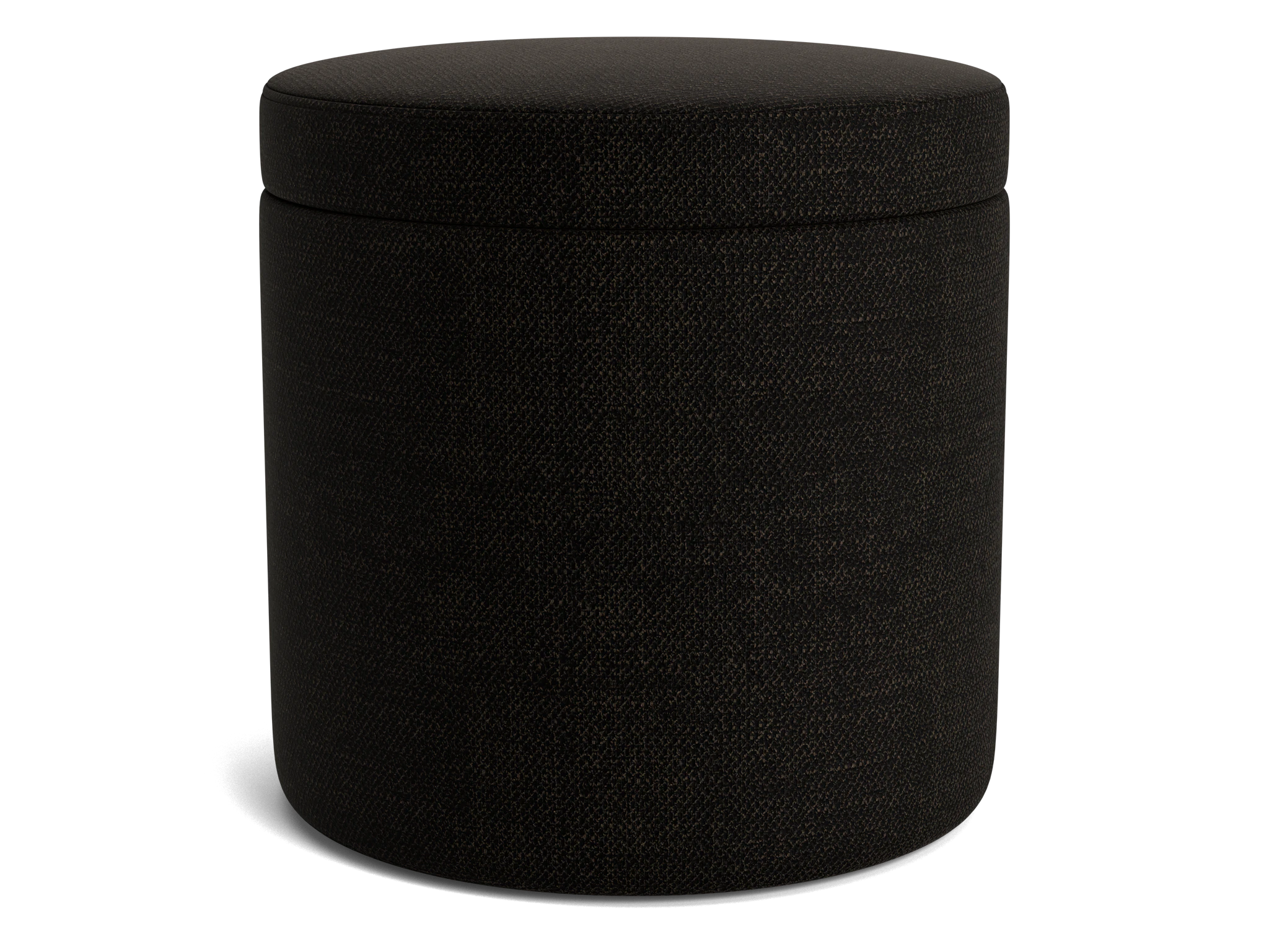 quinn petite storage ottoman milo onyx