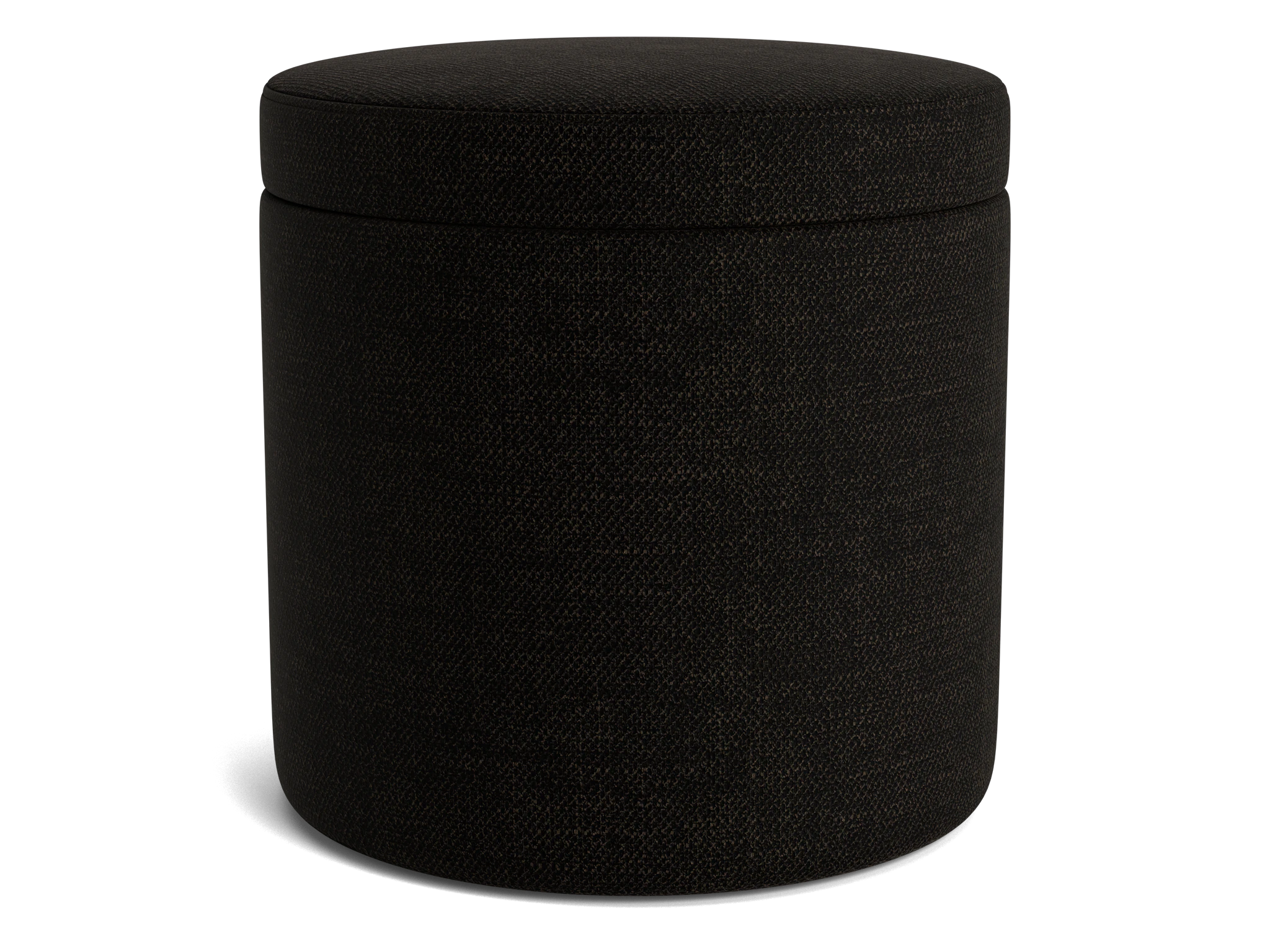 quinn petite storage ottoman milo onyx