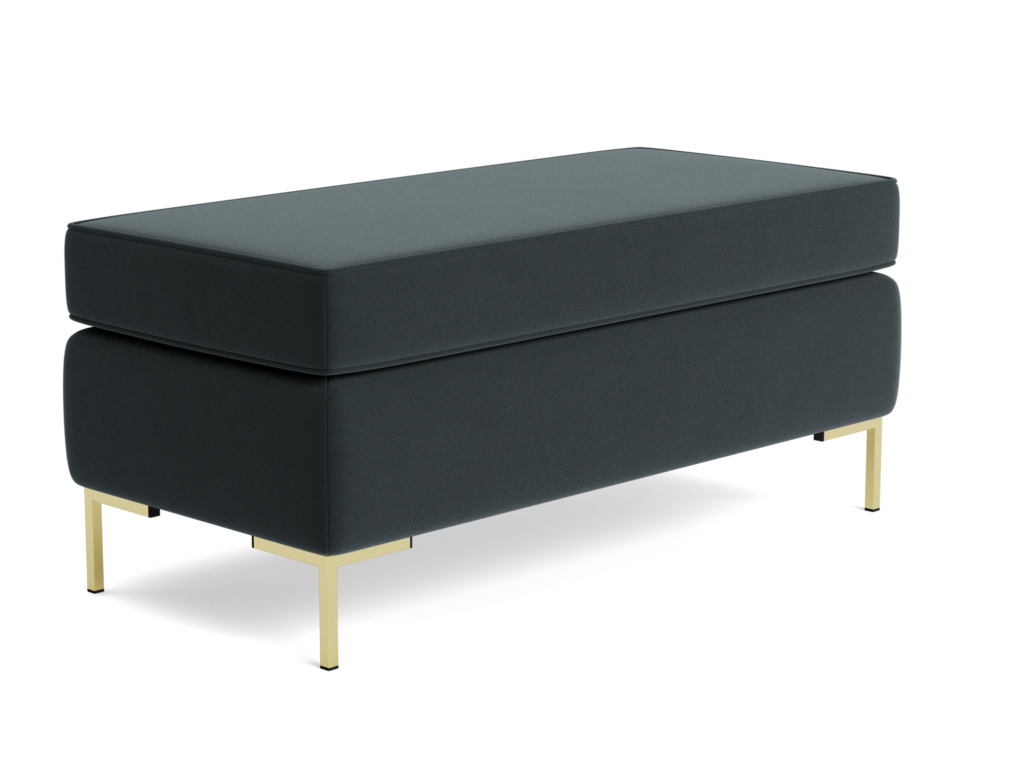 dee bench with storage royale gunmetal
