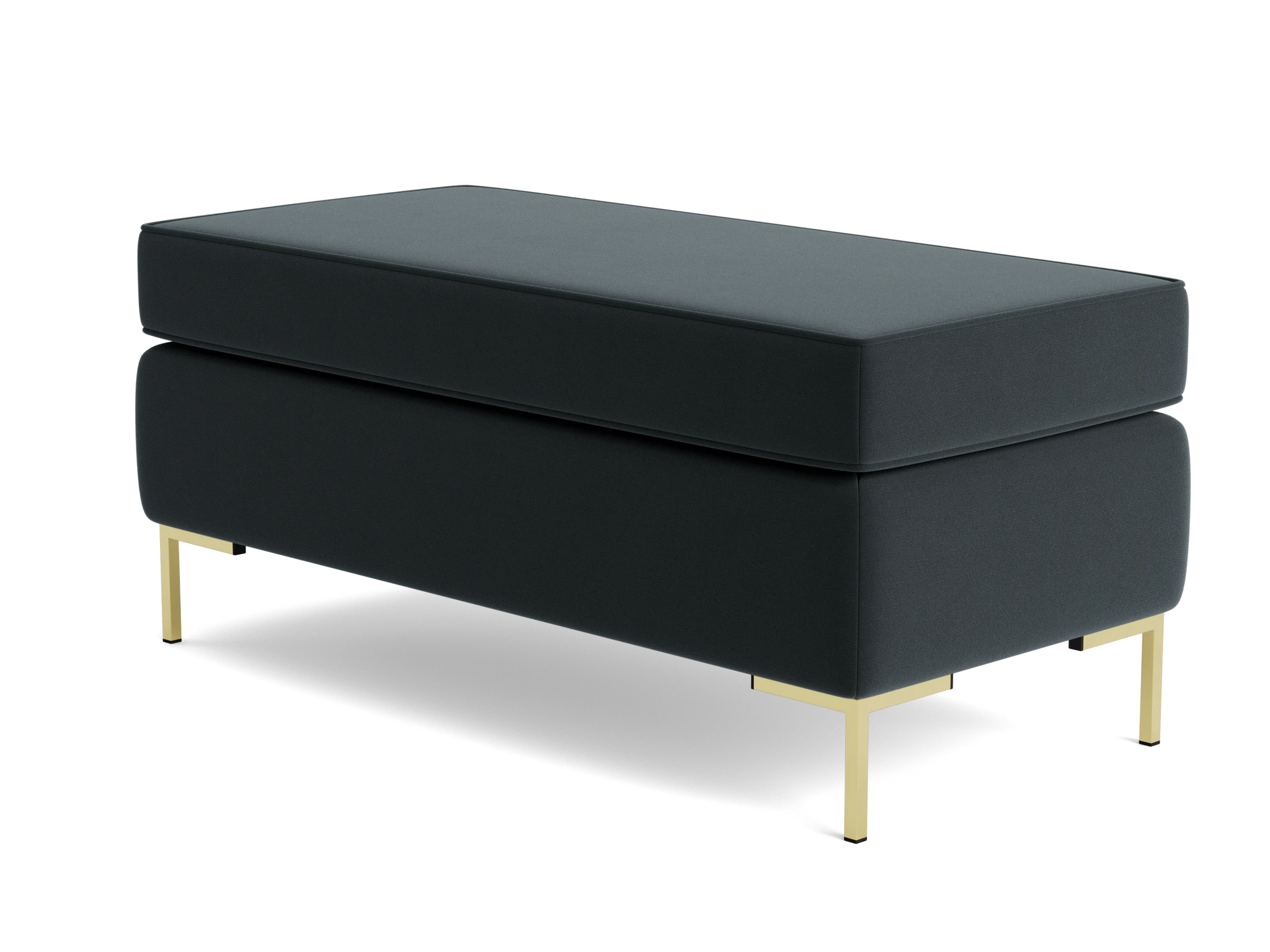 dee bench with storage royale gunmetal